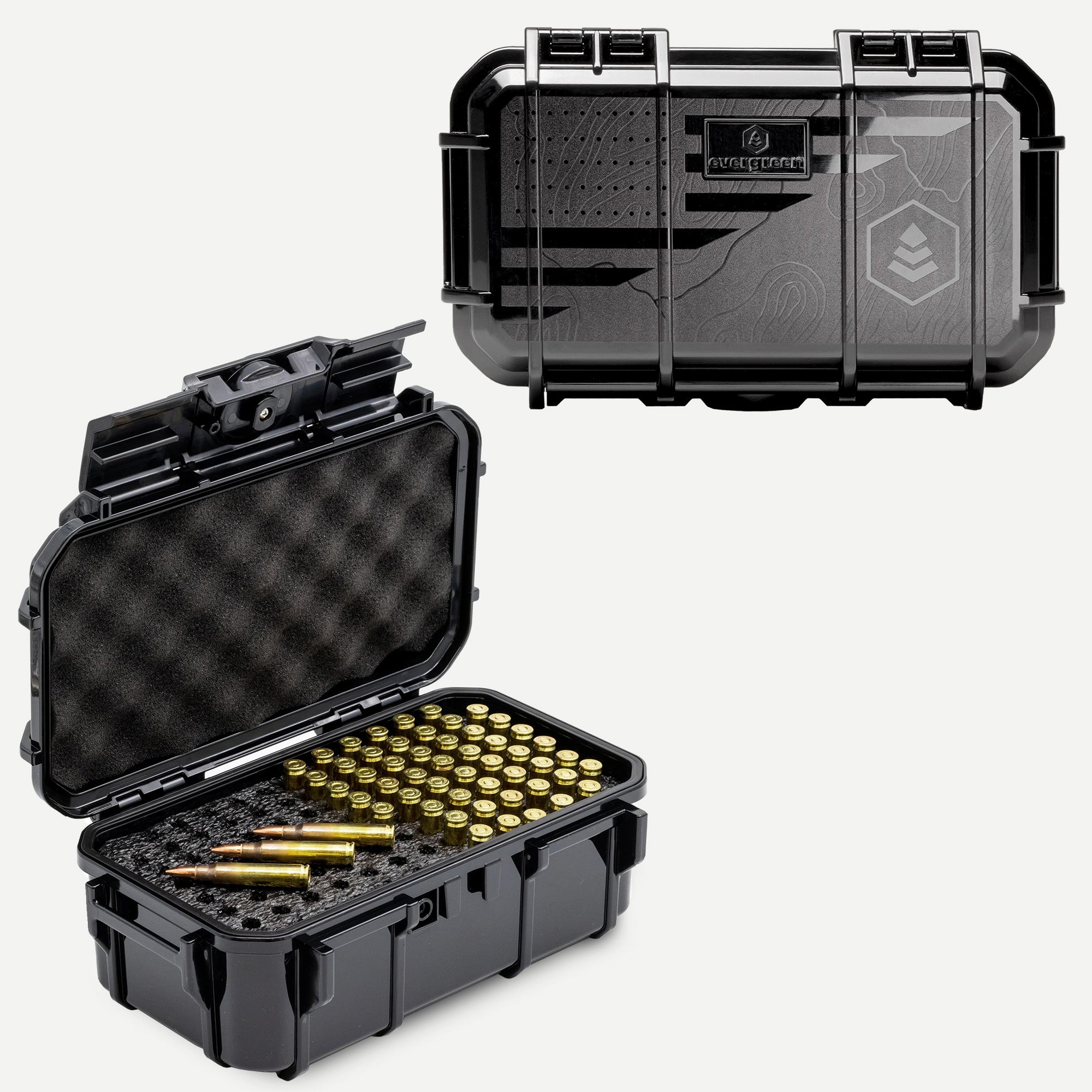 Evergreen 57 Rifle Ammo Case - USA Series - Evergreen