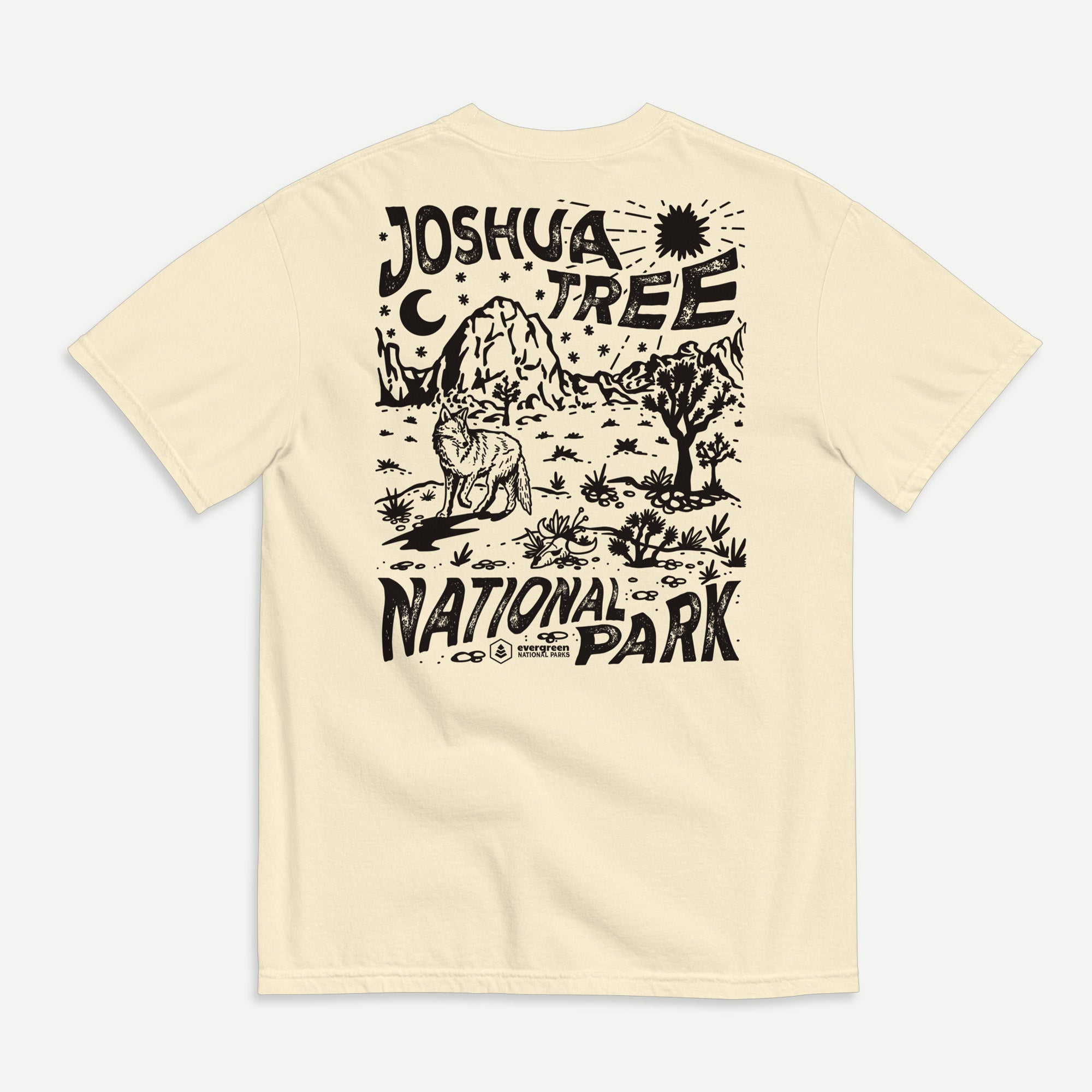 Joshua Tree National Park (Breathable Relaxed Fit T-shirt) - Evergreen