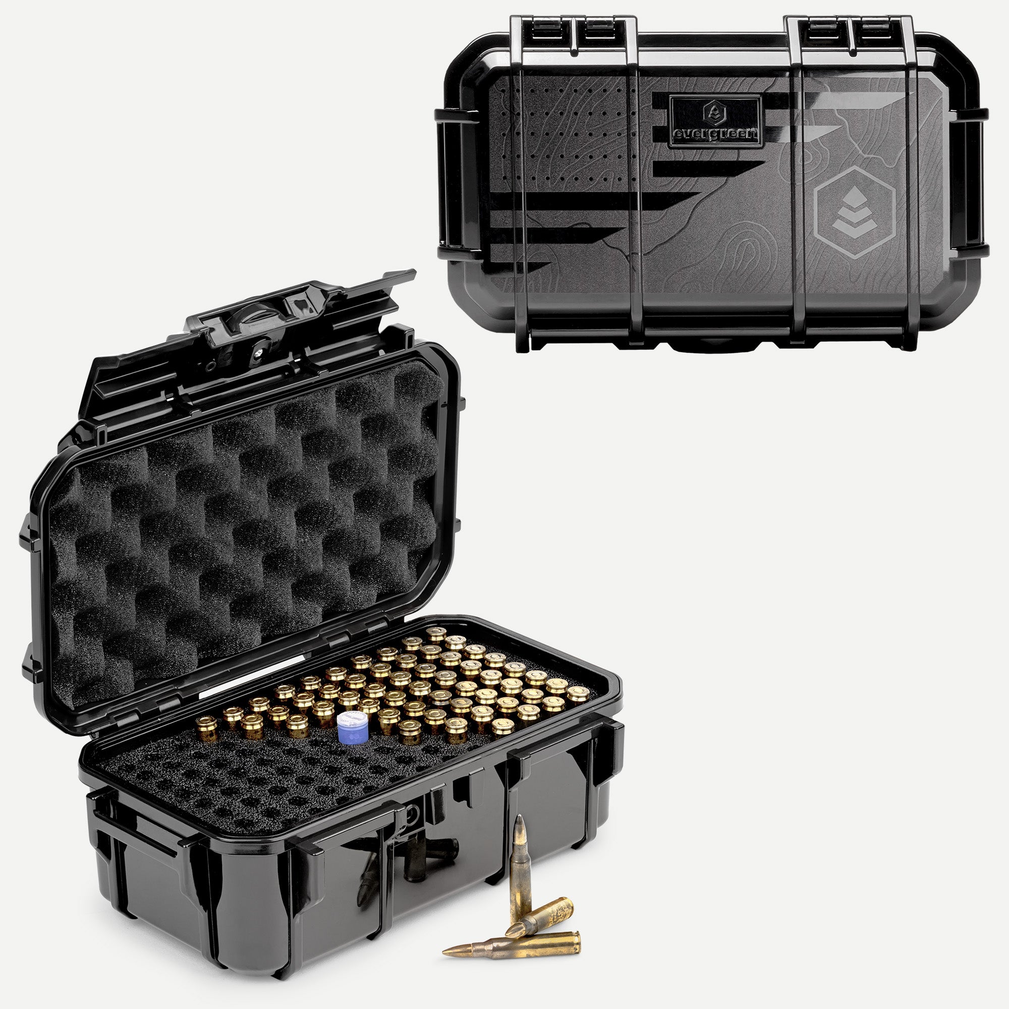 Evergreen 57 Rifle Ammo Case - USA Series - Evergreen