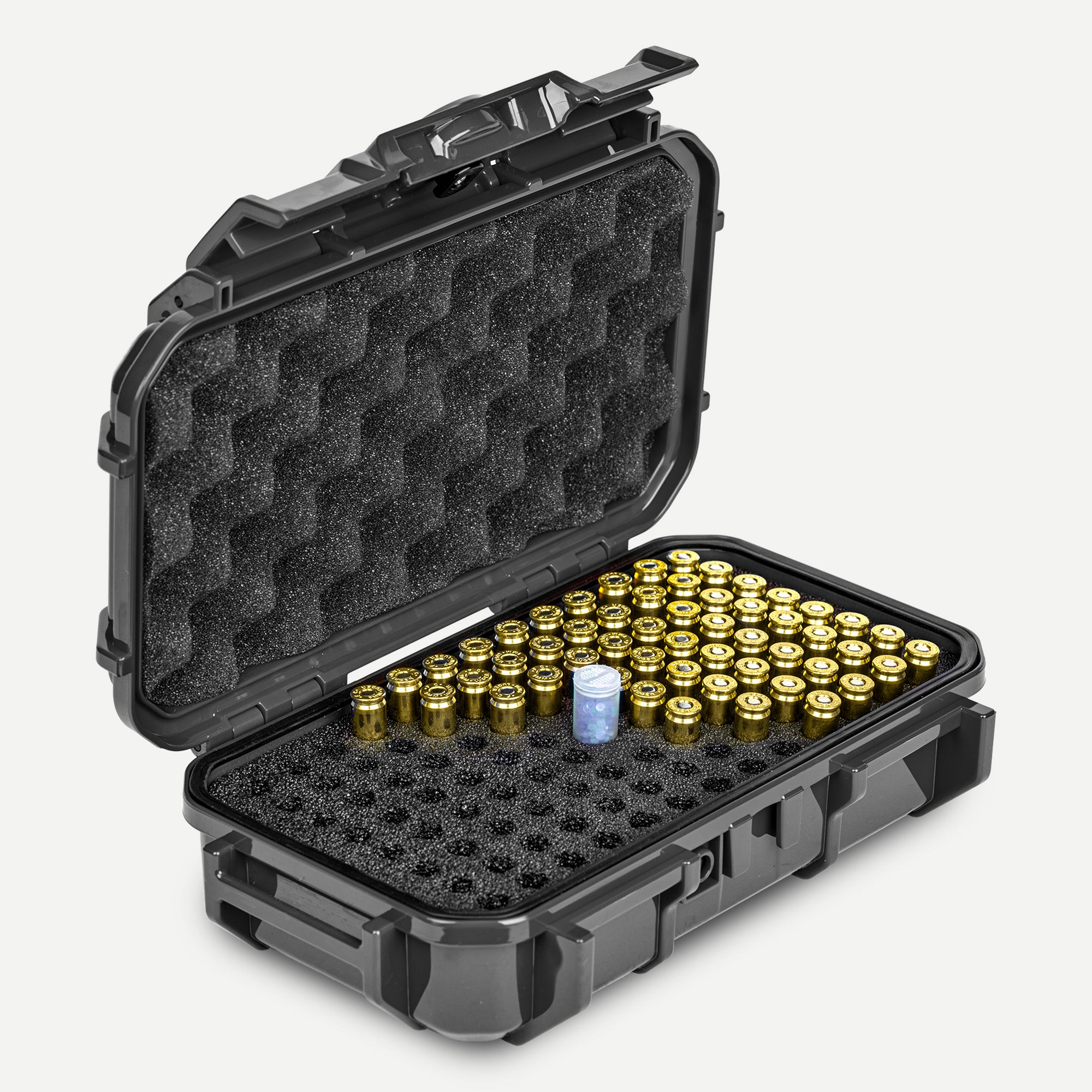 Qiteyz Bullet Locking Storage Case - Travel Safe/Mil Spec...