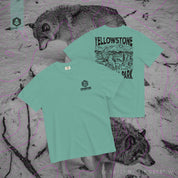 Yellowstone National Park (Breathable Relaxed Fit T-shirt) - Evergreen