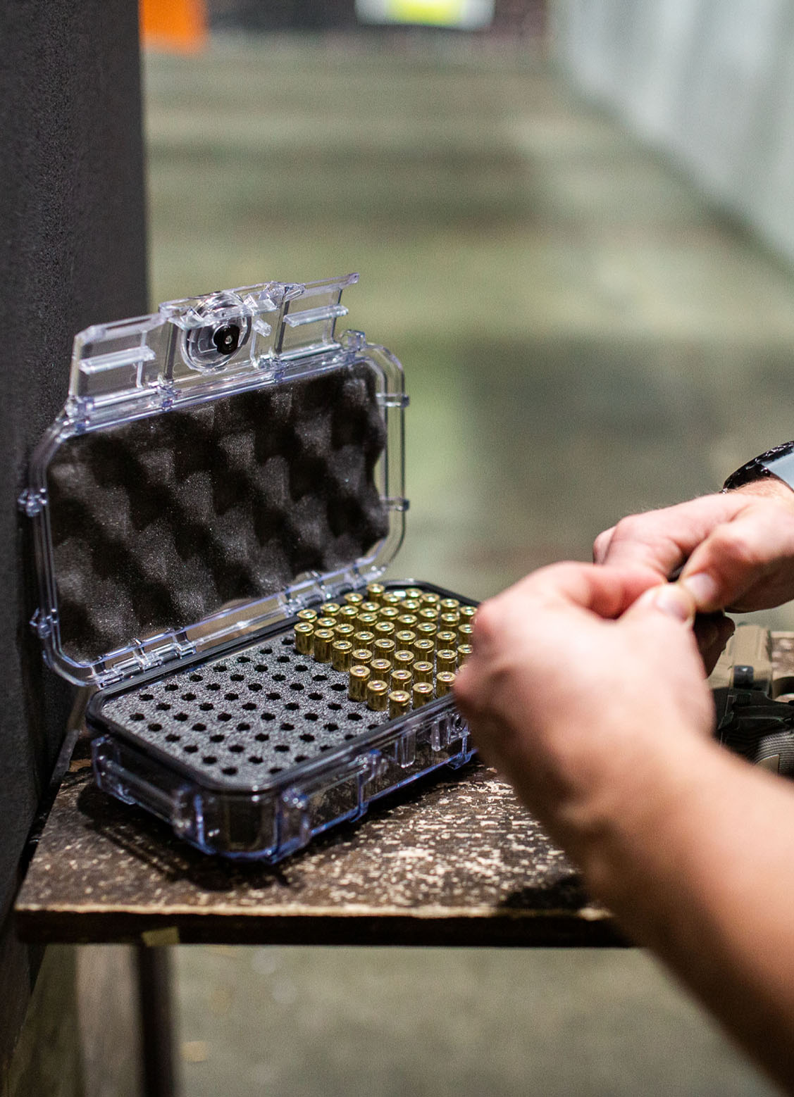 Evergreen 56 Pro USA Flag Pistol Ammo Case with ARIDZONE