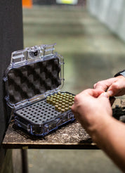 Evergreen 56 Pro USA Flag Pistol Ammo Case with ARIDZONE