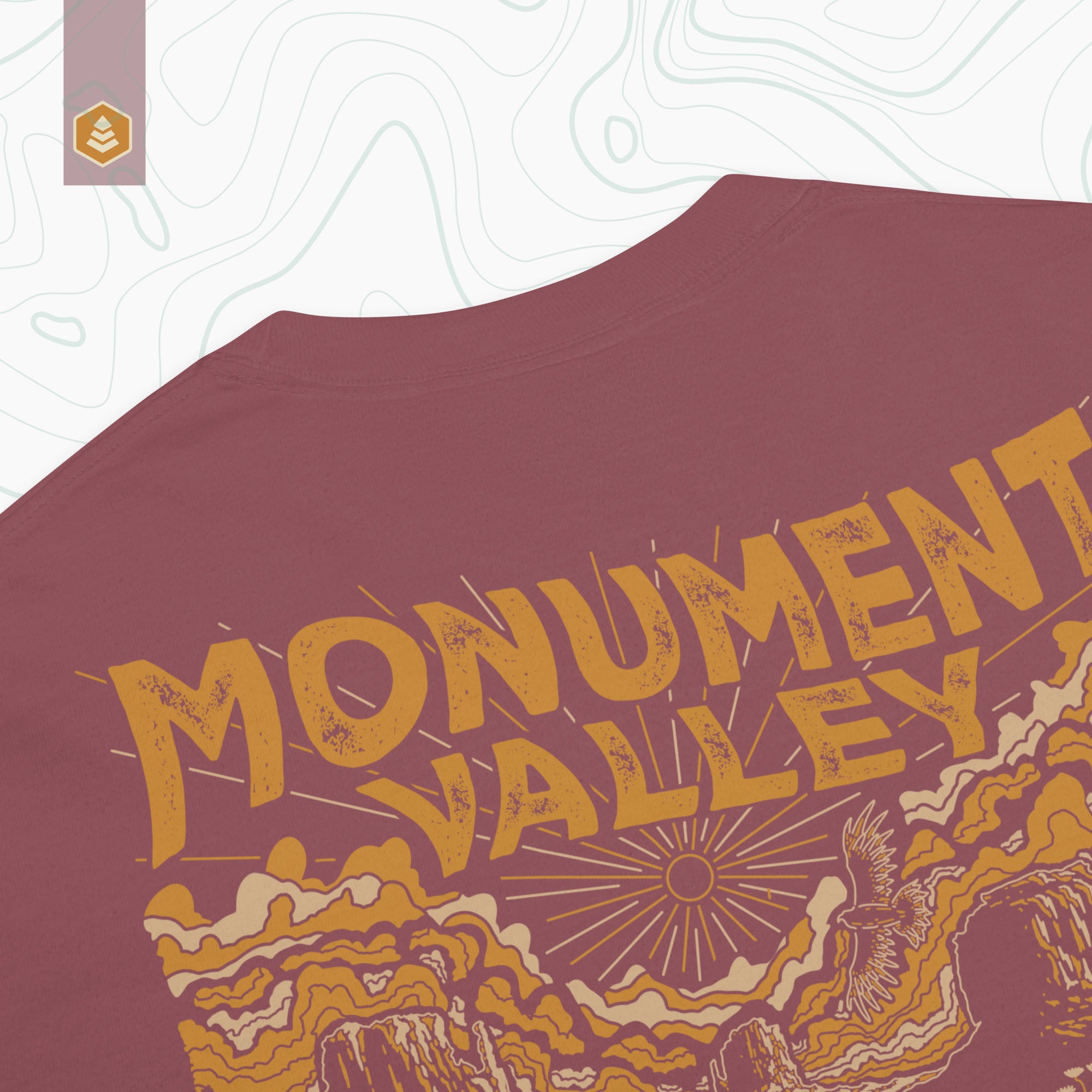 Monument Valley (Breathable Relaxed Fit T-shirt) - Evergreen