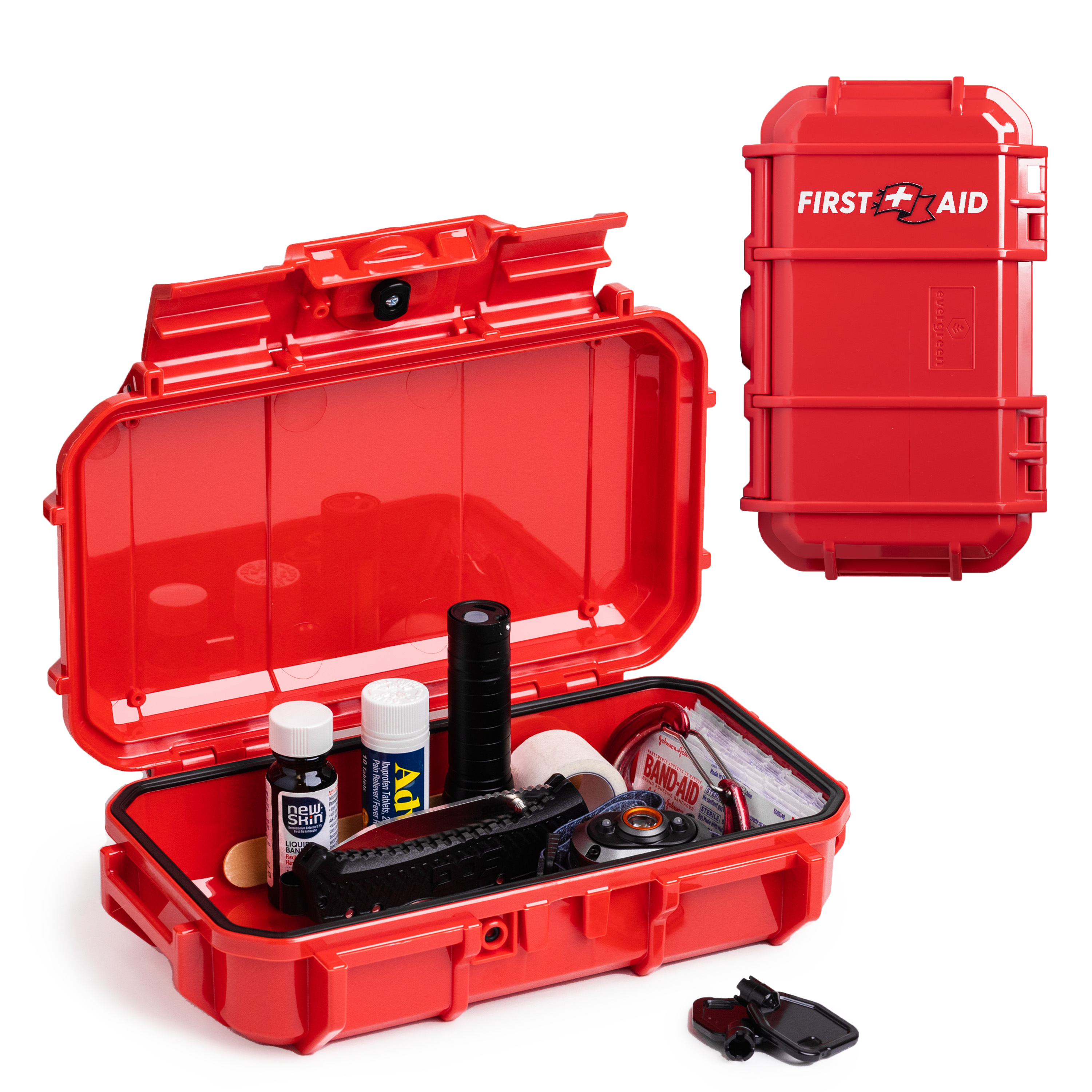 Evergreen 56 - Med Box (First Aid Flag, Red) - Evergreen