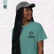 Yellowstone National Park (Breathable Relaxed Fit T-shirt) - Evergreen