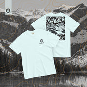Glacier National Park (Breathable Relaxed Fit T-shirt) - Evergreen
