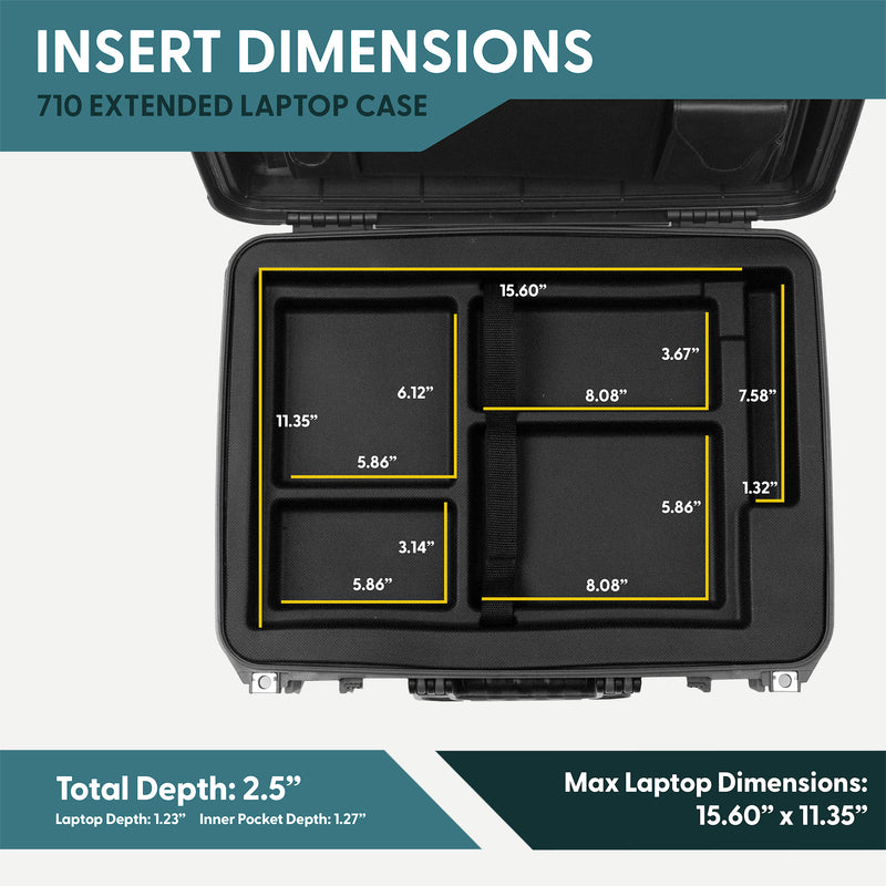 710 Extended 18" Laptop Insert