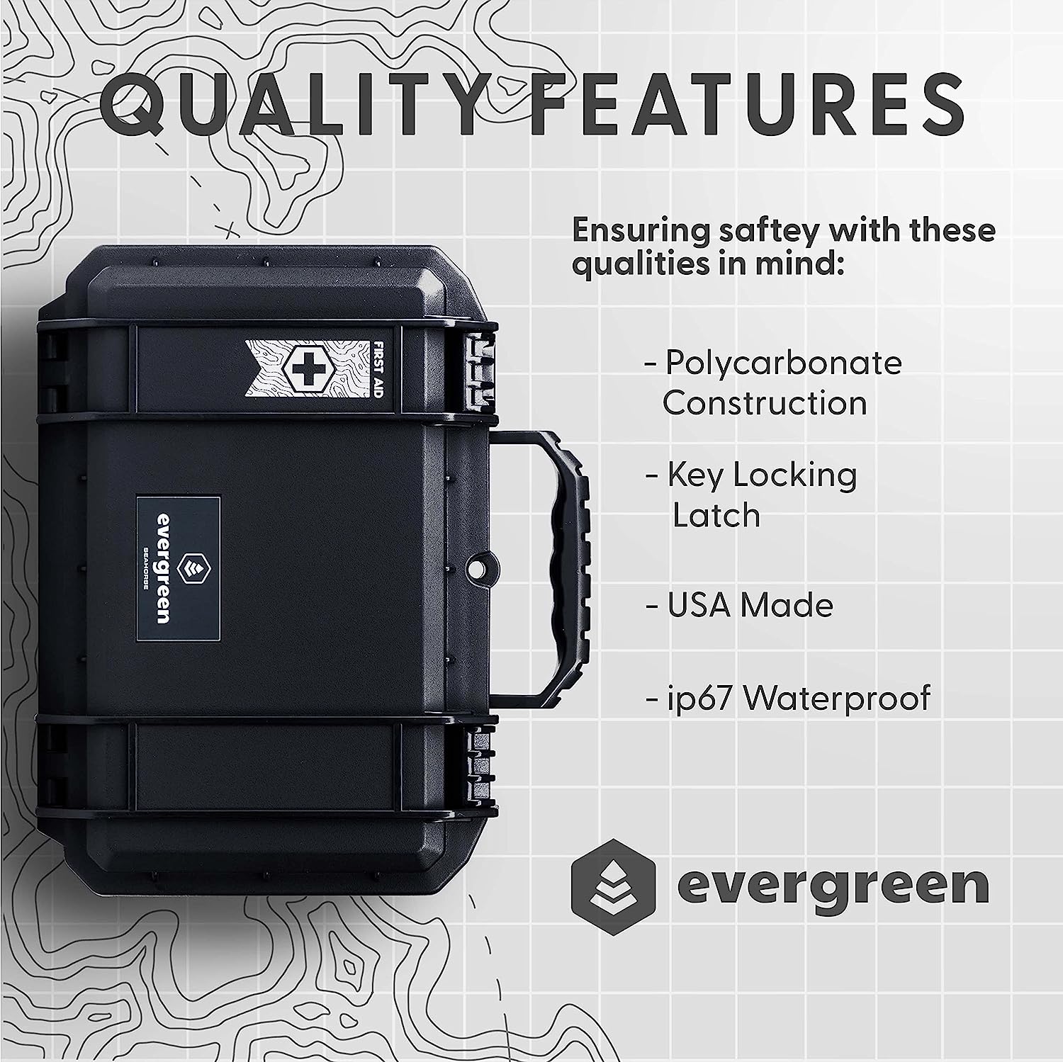 Evergreen 230 - Med Box (First Aid) - Evergreen