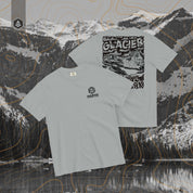 Glacier National Park (Breathable Relaxed Fit T-shirt) - Evergreen