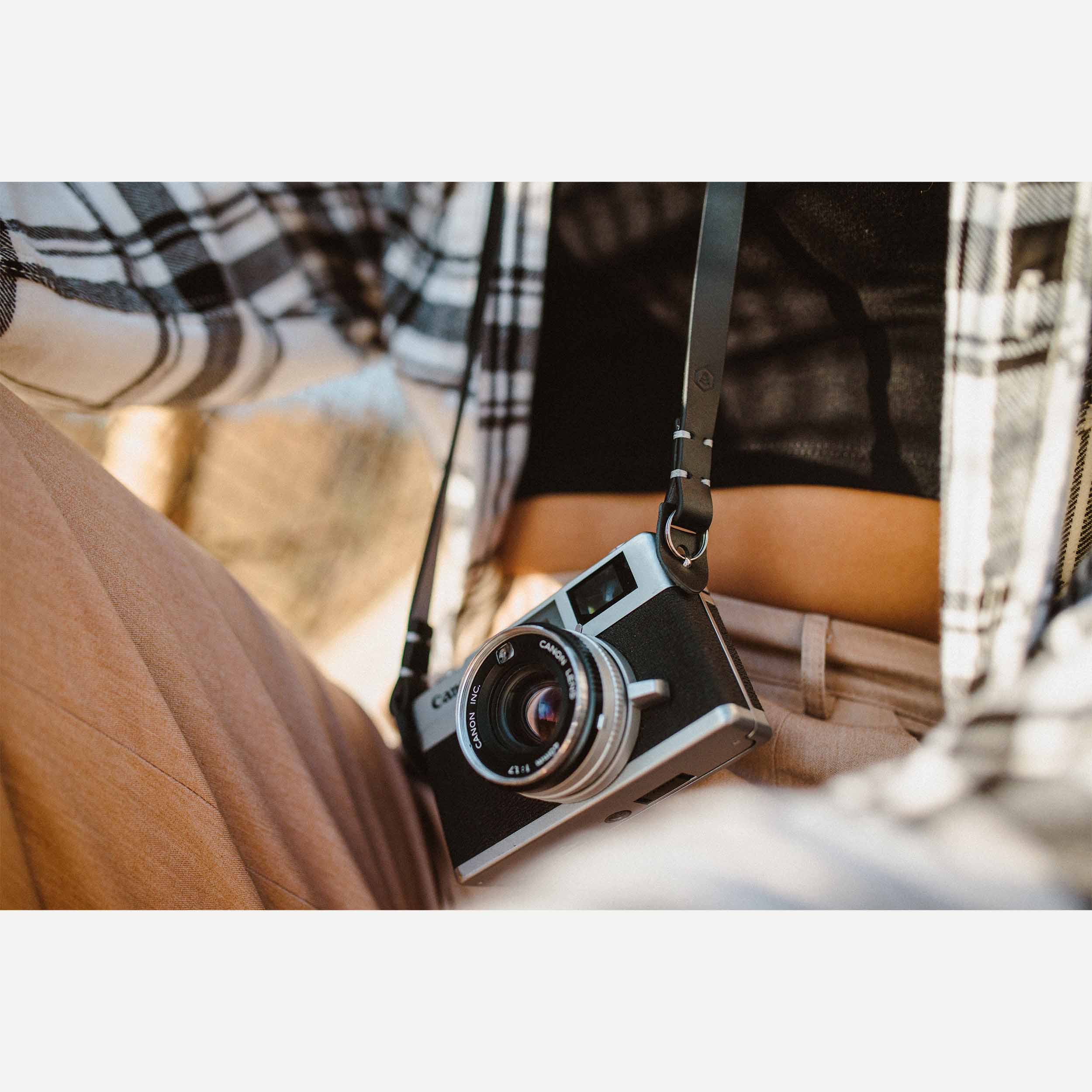 Evergreen Leather Camera Strap(28"/38") - Evergreen