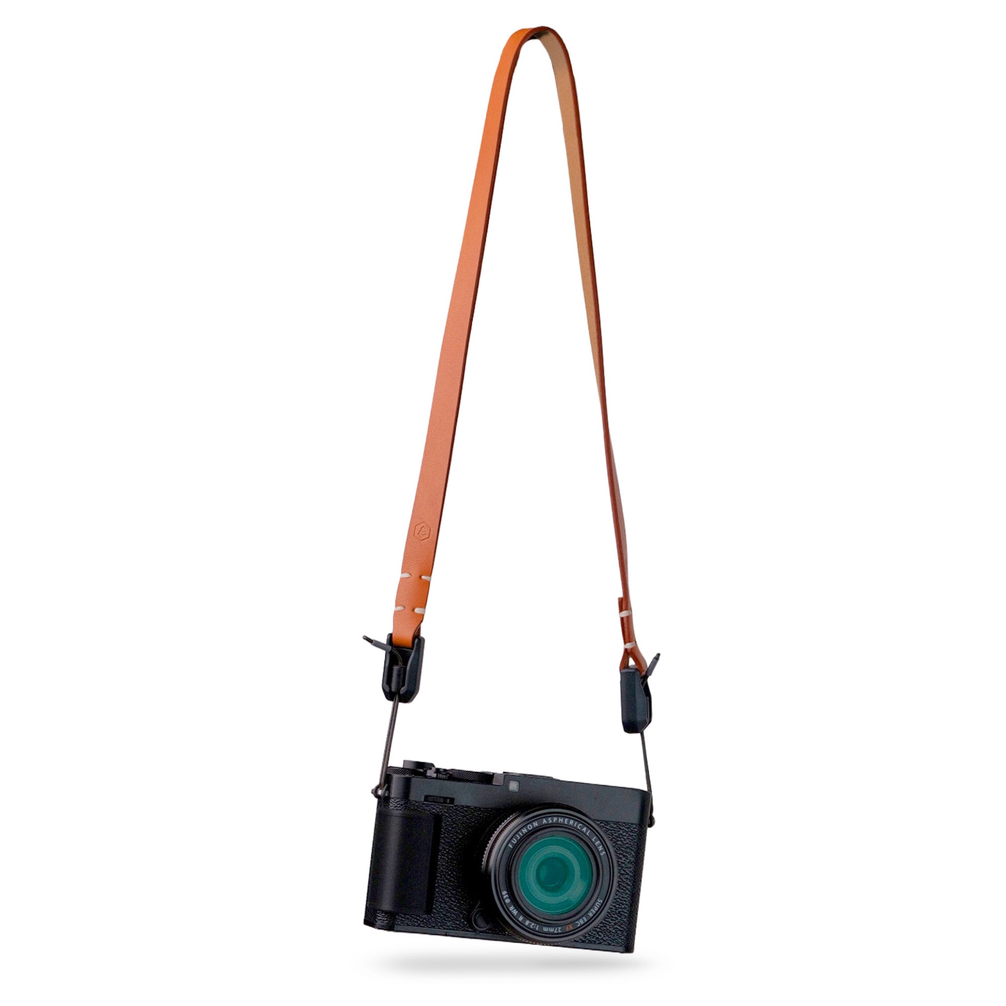 Evergreen Minimalist Camera Strap with Maglink – Magnetic Quick-Release Leather Strap