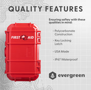 Evergreen 56 - Med Box (First Aid Flag, Red) - Evergreen