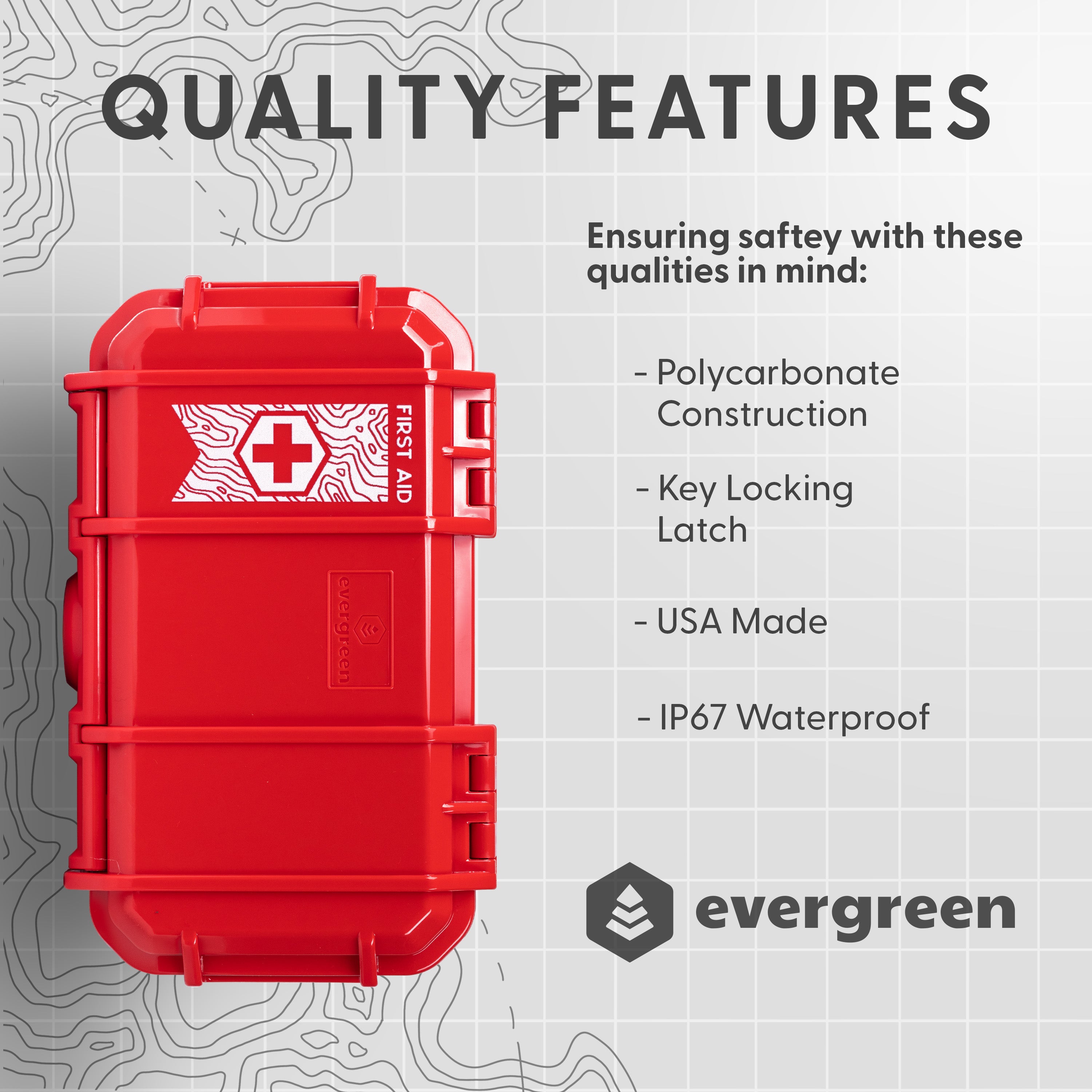 Evergreen 56 - Med Box (First Aid) - Evergreen