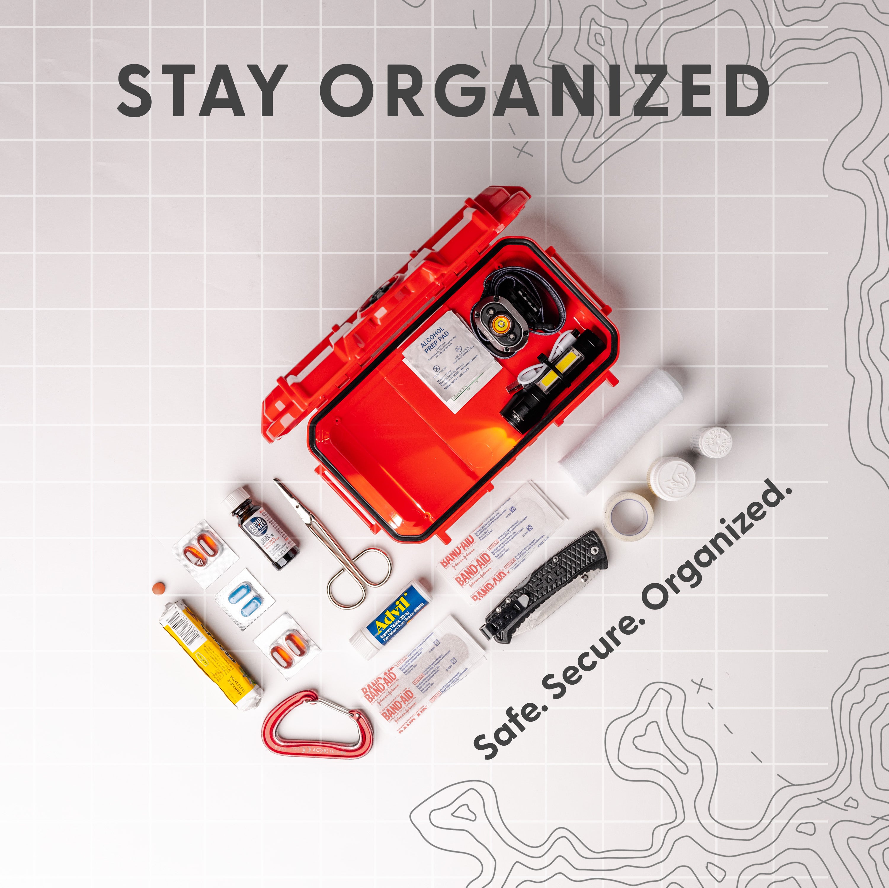 Evergreen 56 - Med Box (First Aid Flag, Red) - Evergreen