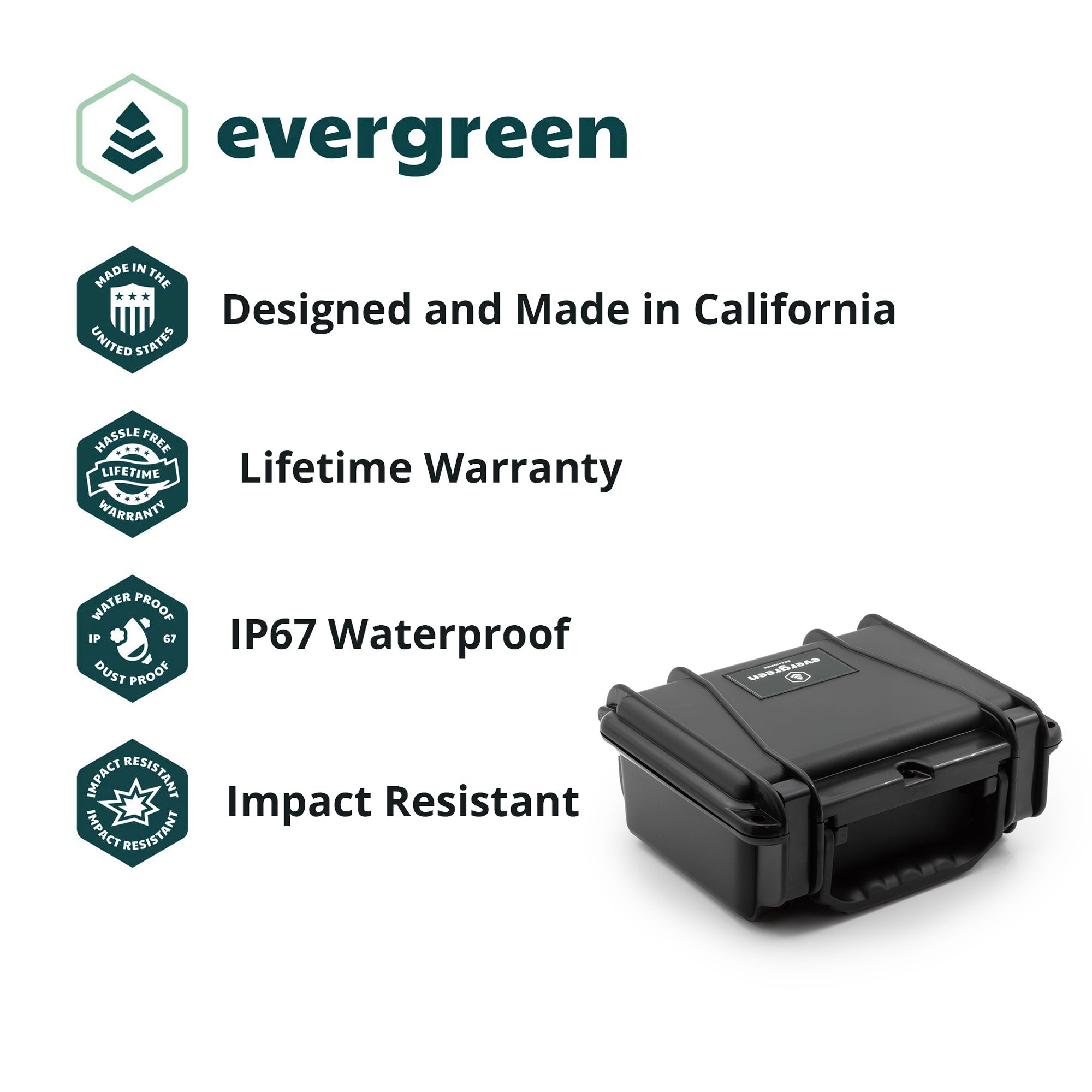 Evergreen 120 - SOLAS Marine Case - Evergreen