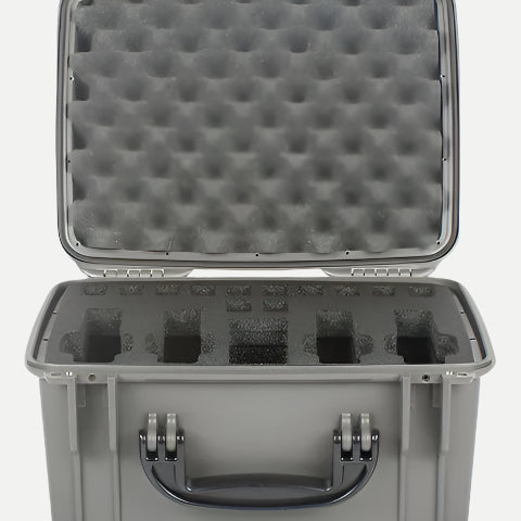 Seahorse 540 Hard Shell Protective Case with 4 Pistol Foam - Evergreen