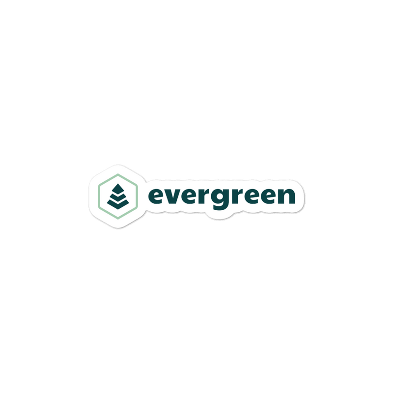 Evergreen Hydro Flask Sticker