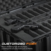 Evergreen 32 Pistol M18 Case - SE1235