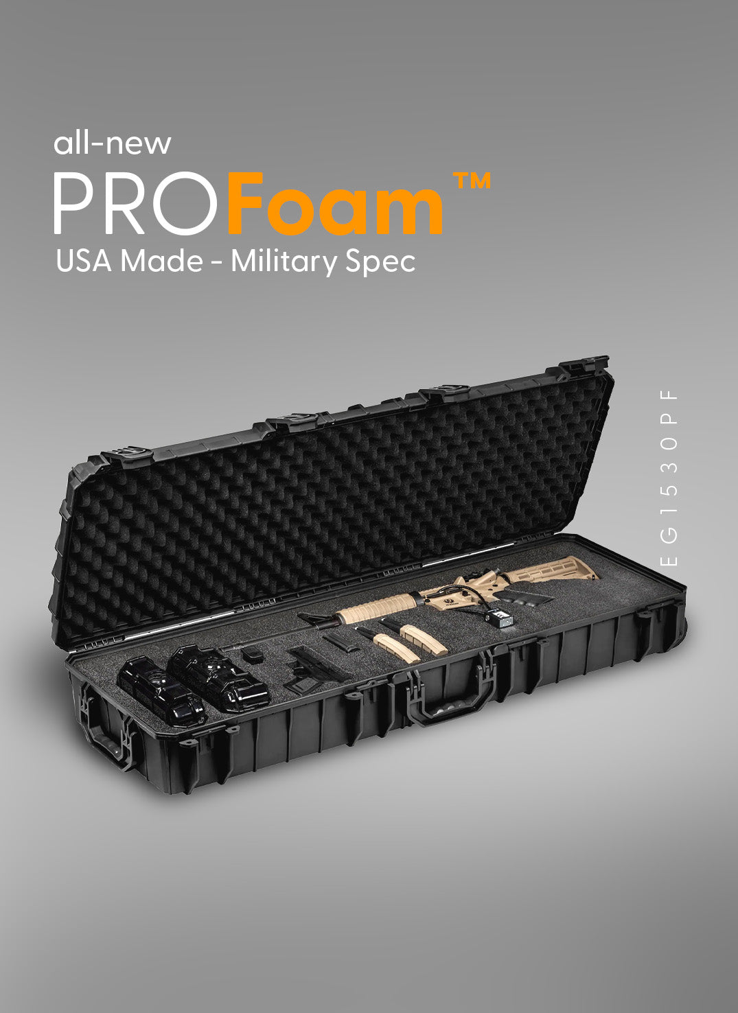 Seahorse SE-1530 Hard Shell Protective Rifle Case / Best Lockable
