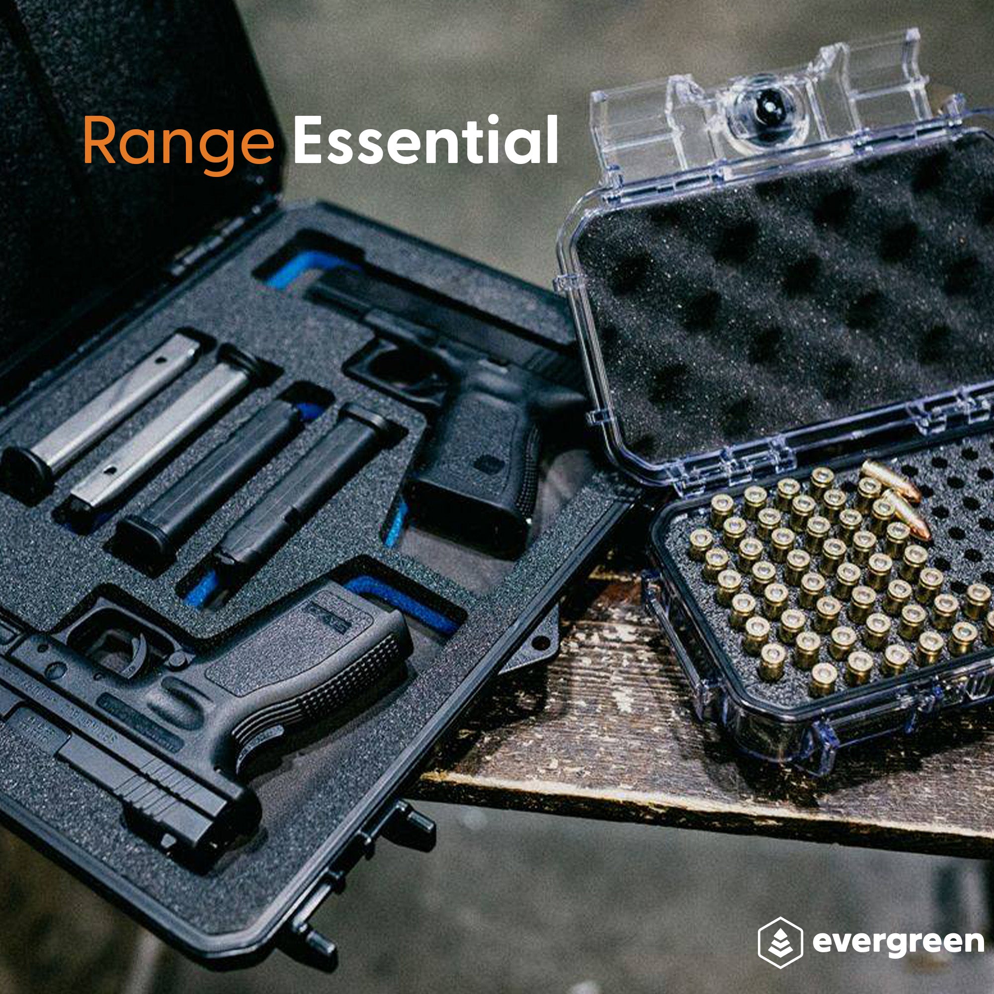 Seahorse 85 2 Pistol Hard Shell Protective Case – Evergreen