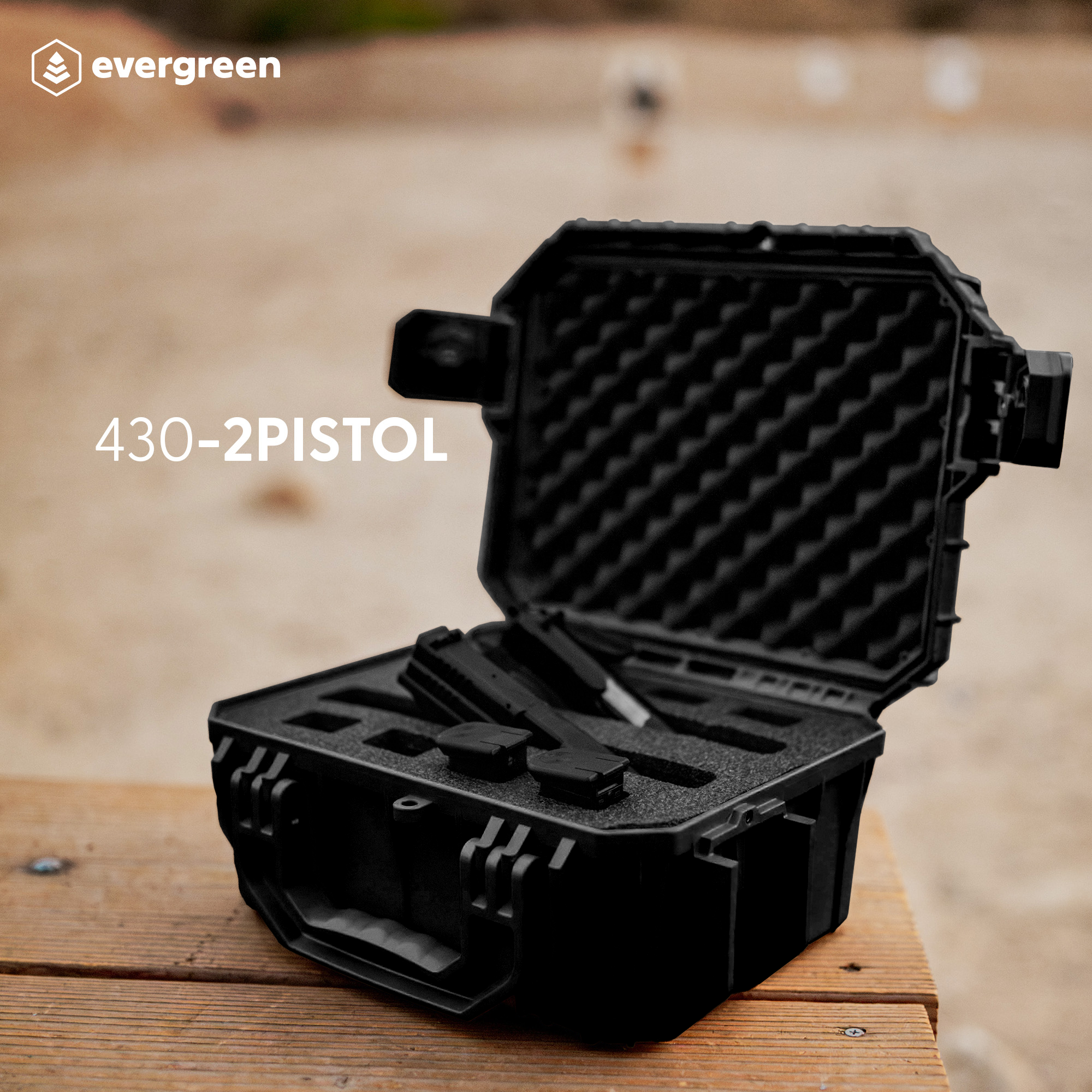 Seahorse 430 2 Pistol Case – Evergreen Seahorse 430 2 Pistol Case – Evergreen
