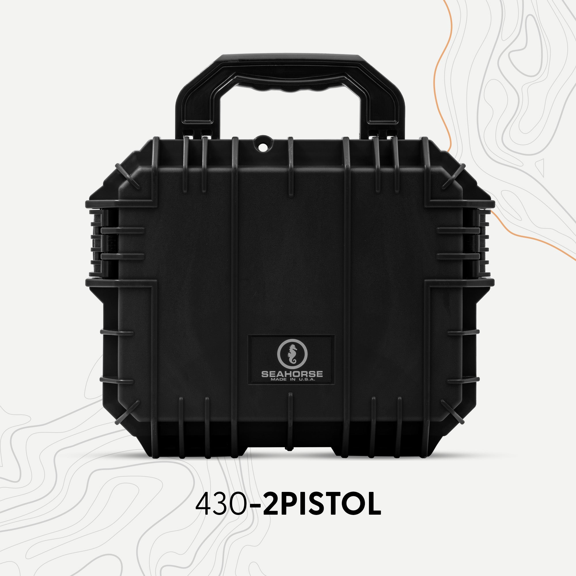 Seahorse 430 2 Pistol Case – Evergreen