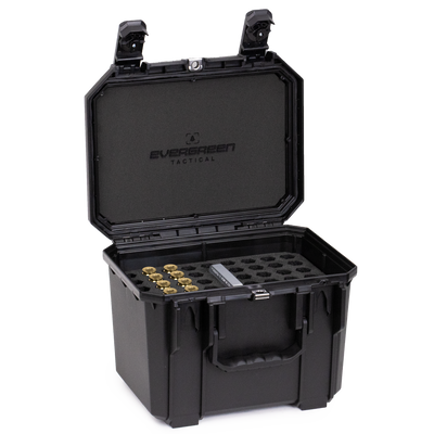 .50 BMG Ammo Case – Holds 50 Rounds, Waterproof (335)