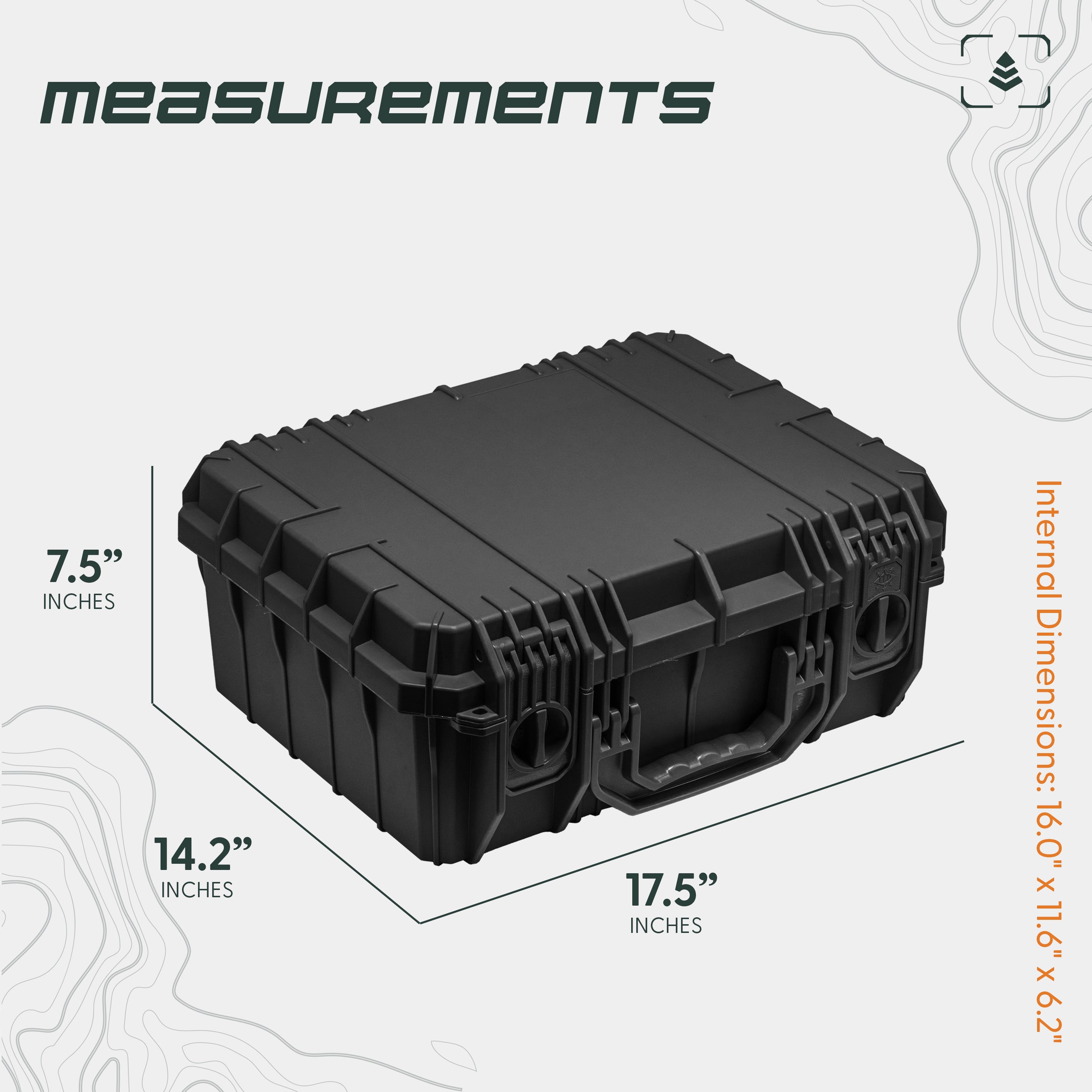 Evergreen 630 5-Pistol Case – Waterproof, TSA-Approved Gun Storage