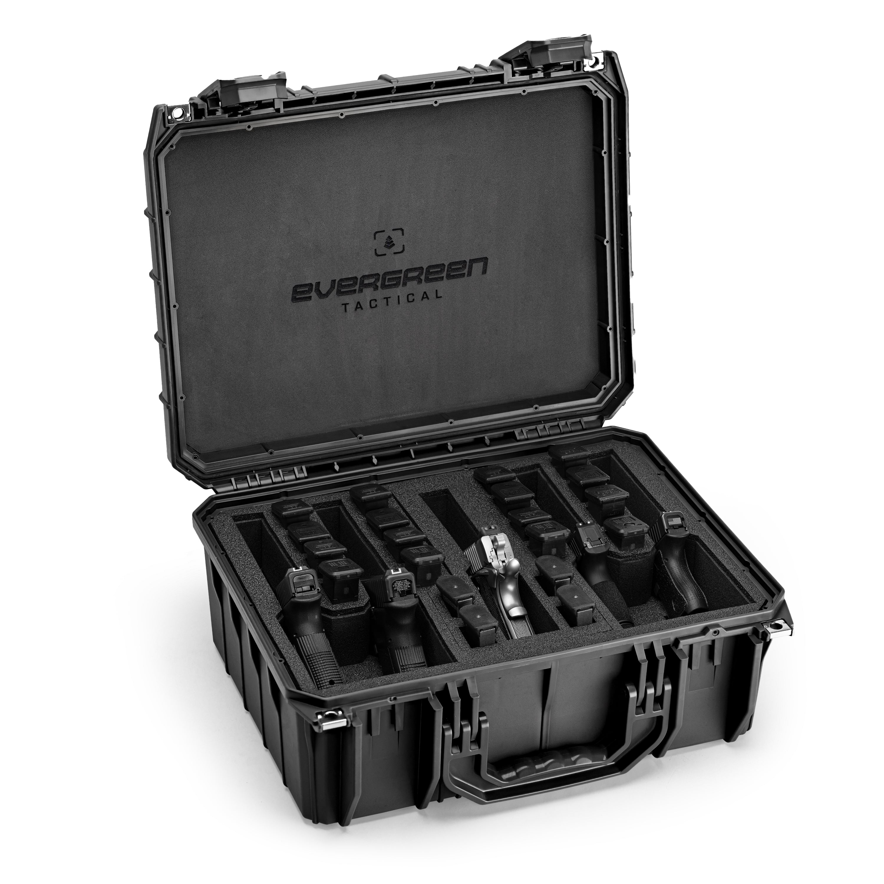 Evergreen 630 5-Pistol Case – Waterproof, TSA-Approved Gun Storage