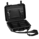Black / Standard Laptop Tray + Lid Organizer for under 16" Screens / TwistLock Latches
