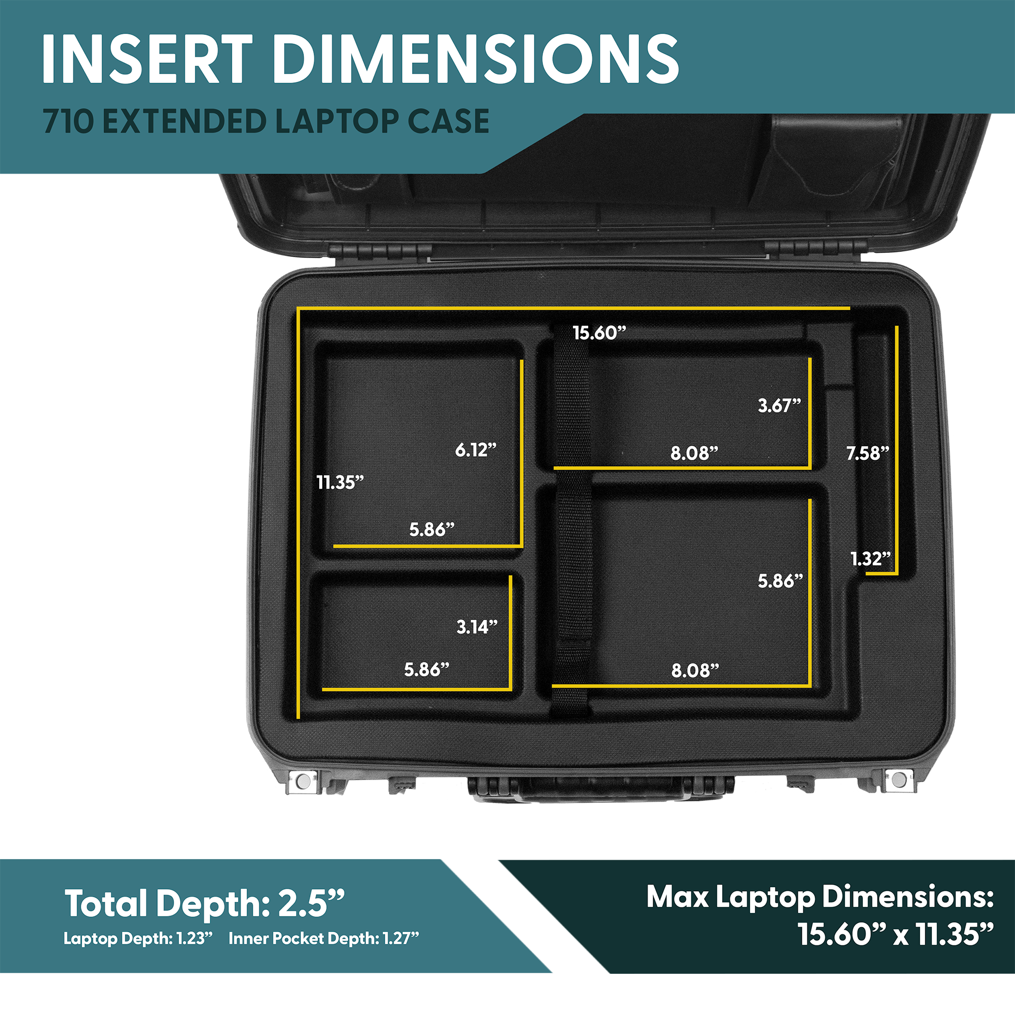 Seahorse 710 - Laptop Organizer
