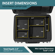 710 Extended 18" Laptop Insert