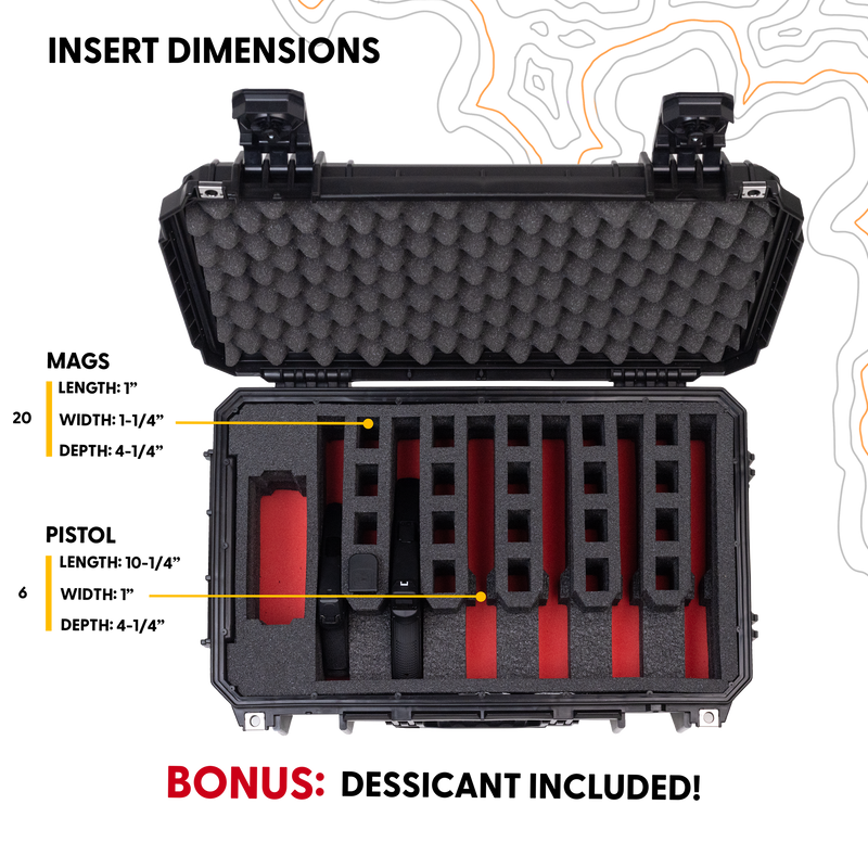 Tactical - EG830: 6 Pistol, 20 Mag