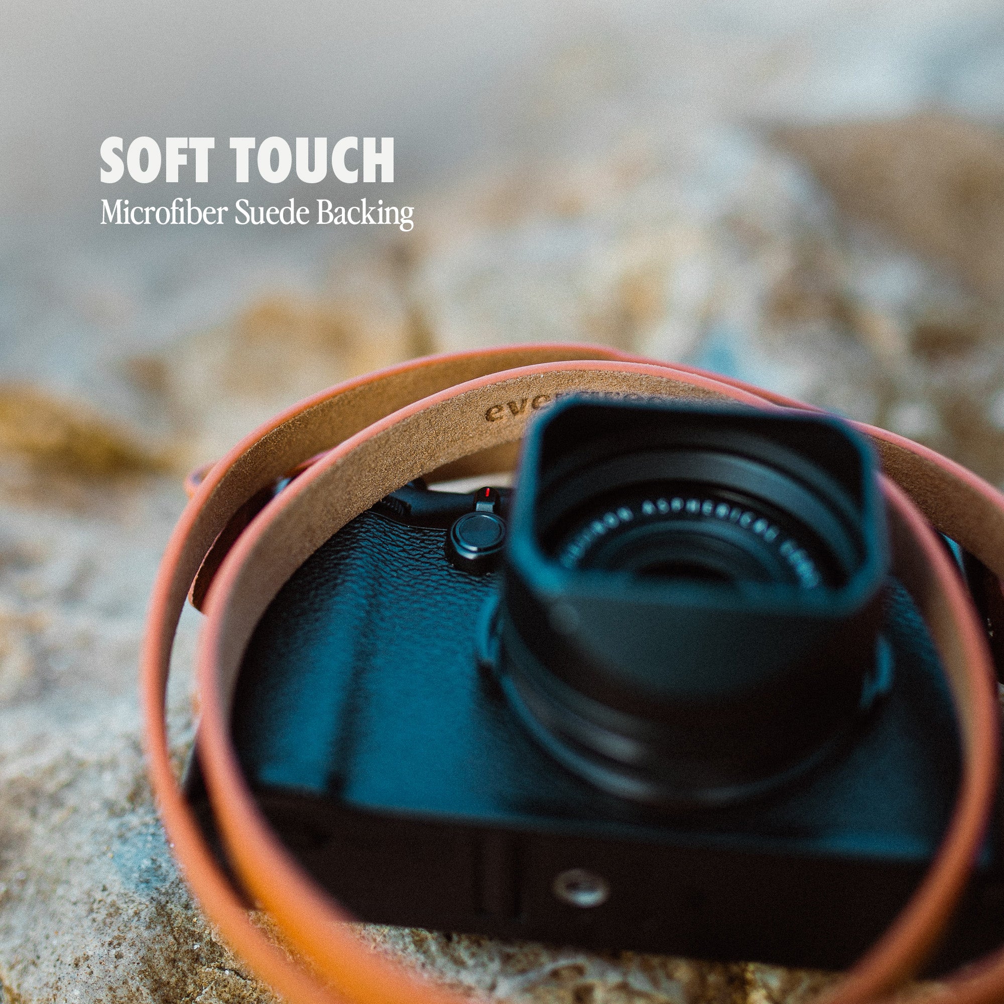 Evergreen Minimalist Leather Camera Strap 28