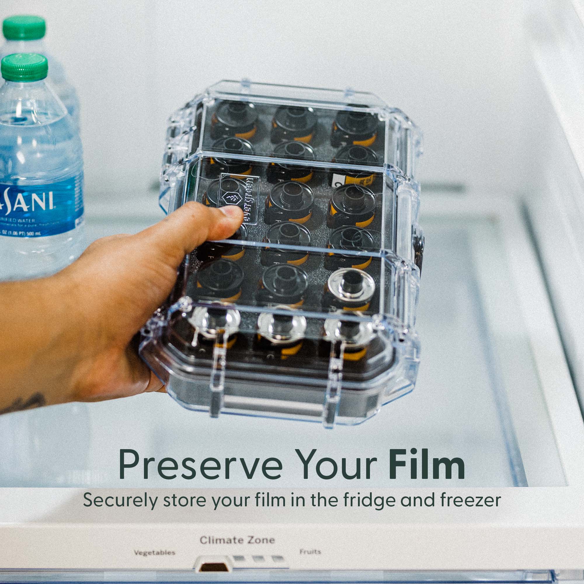 Evergreen 56 - 35mm Film Protective Case: 18 Rolls