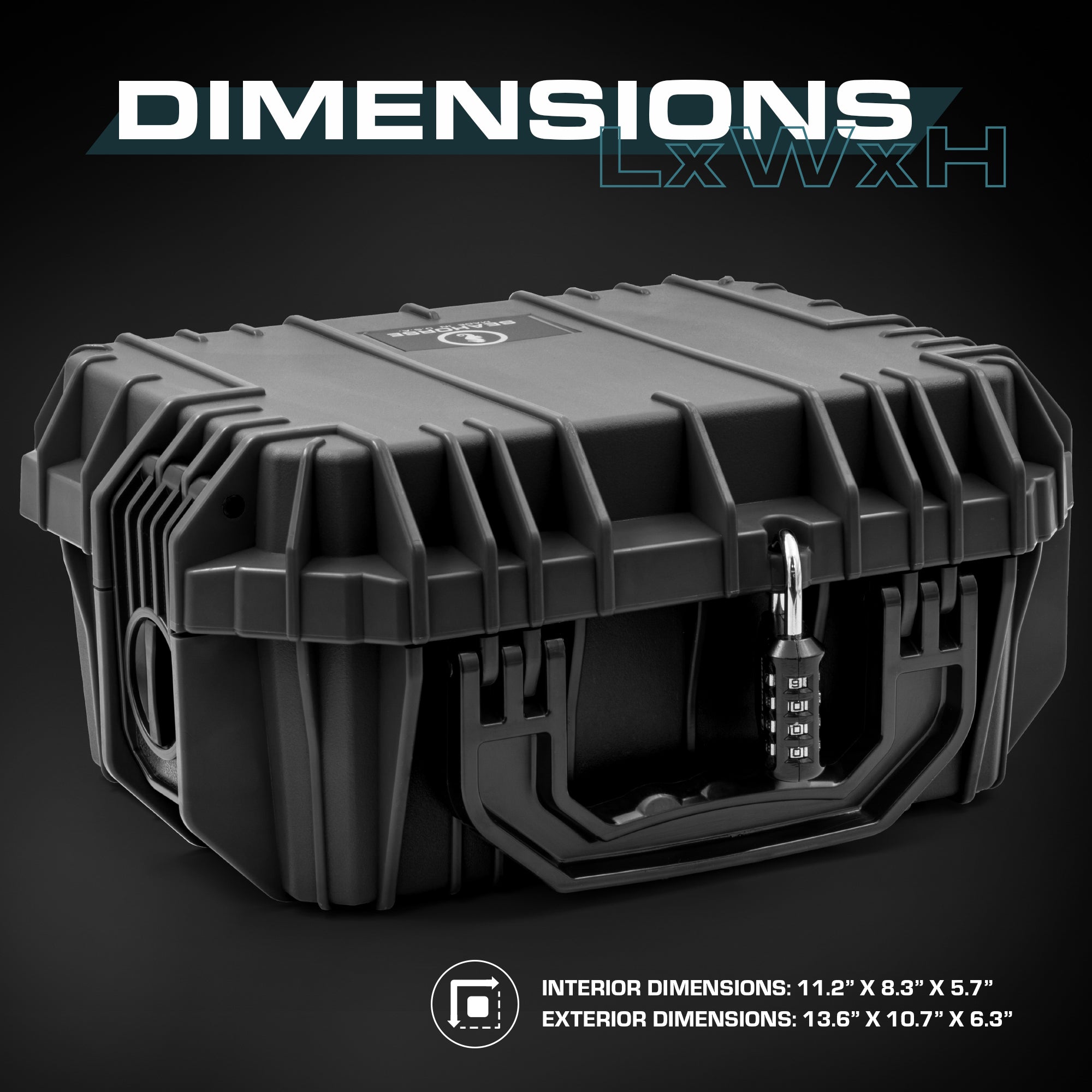 Seahorse SE 430 Hard Shell Protective Case – Evergreen