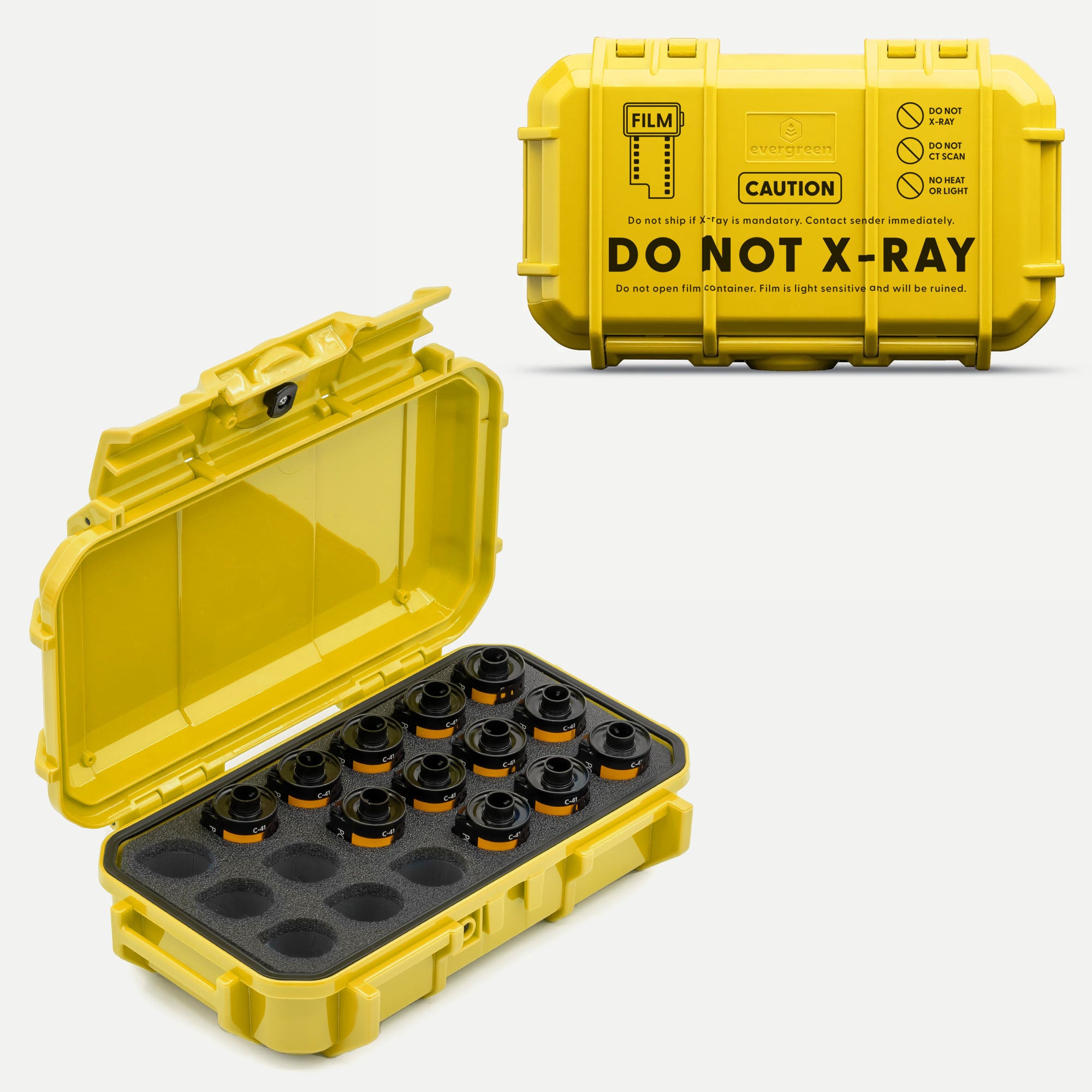 Evergreen 56 - 35mm Film Protective Case: 18 Rolls