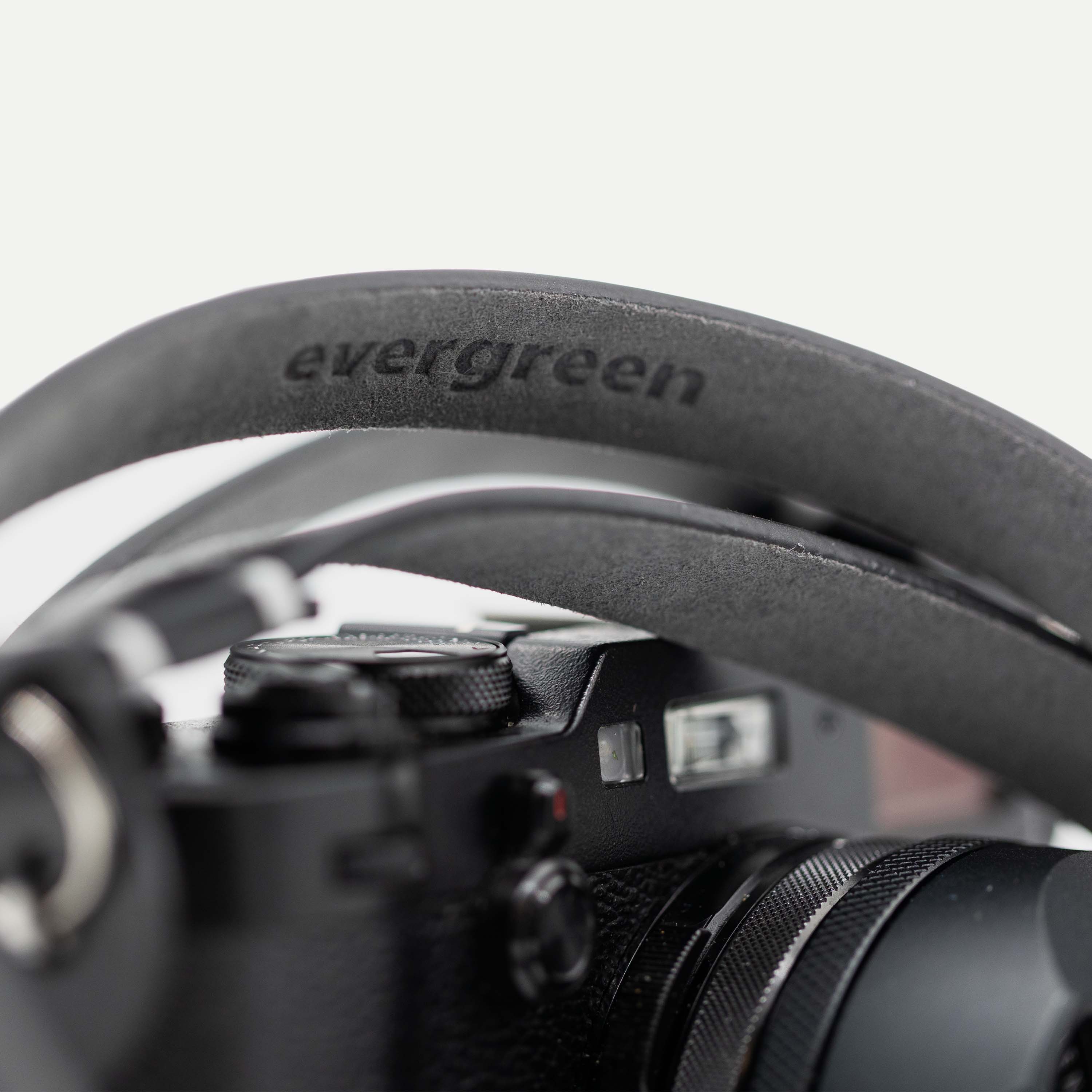 Evergreen Leather Camera Strap(28"/38")