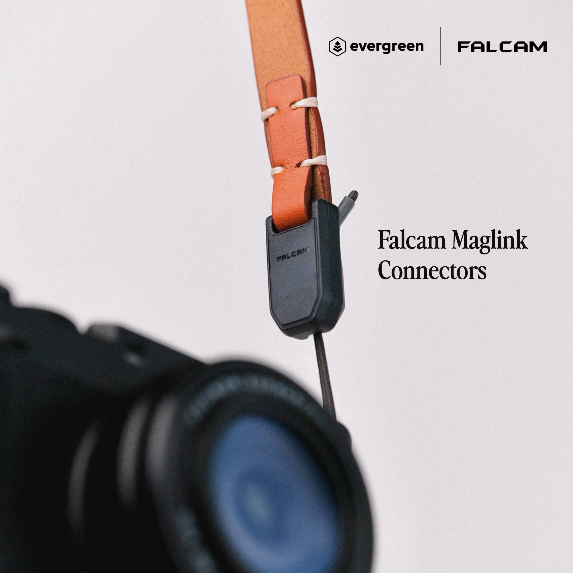 Evergreen Minimalist Camera Strap with Maglink – Magnetic Quick-Releas