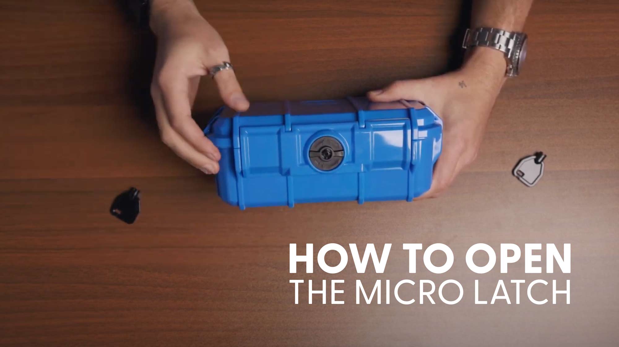 How To Open The Micro Latch