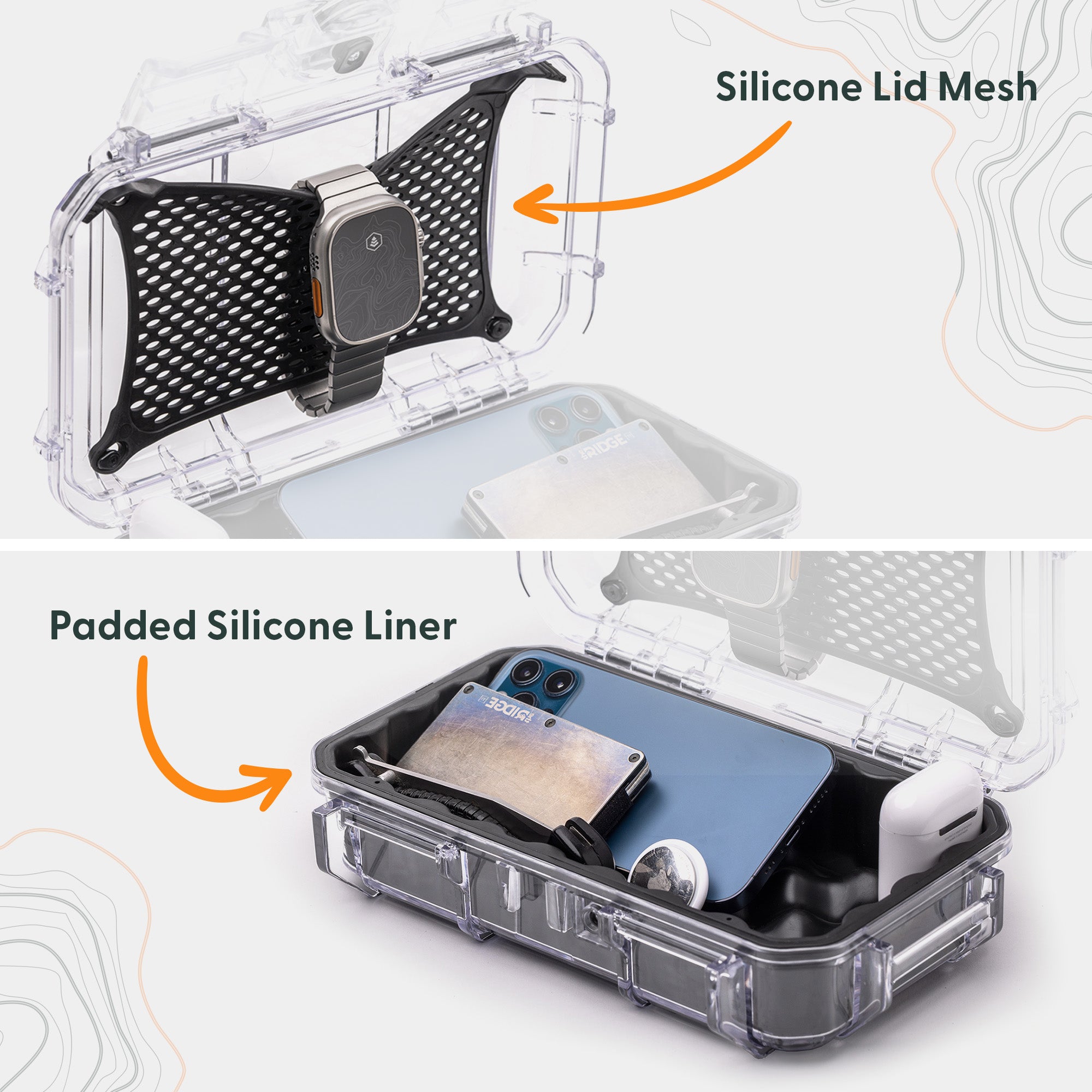 TOUGHBOX™ - SE56 Micro EDC Drybox - Clear