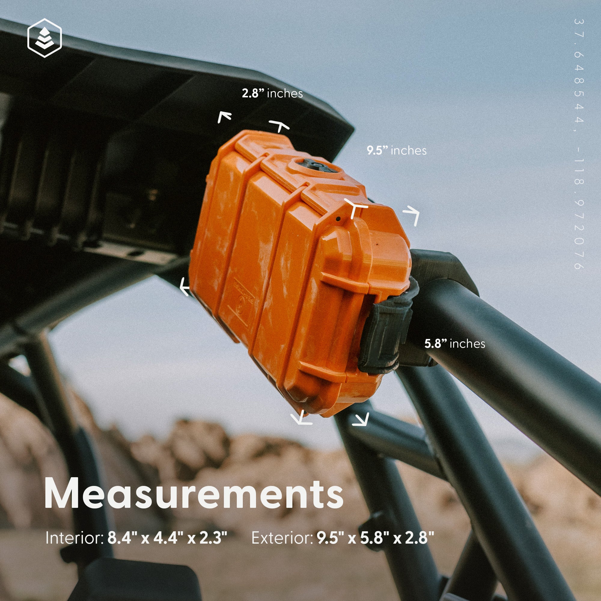 TOUGHBOX™ - SE56 Micro EDC Drybox - TOPO - Evergreen