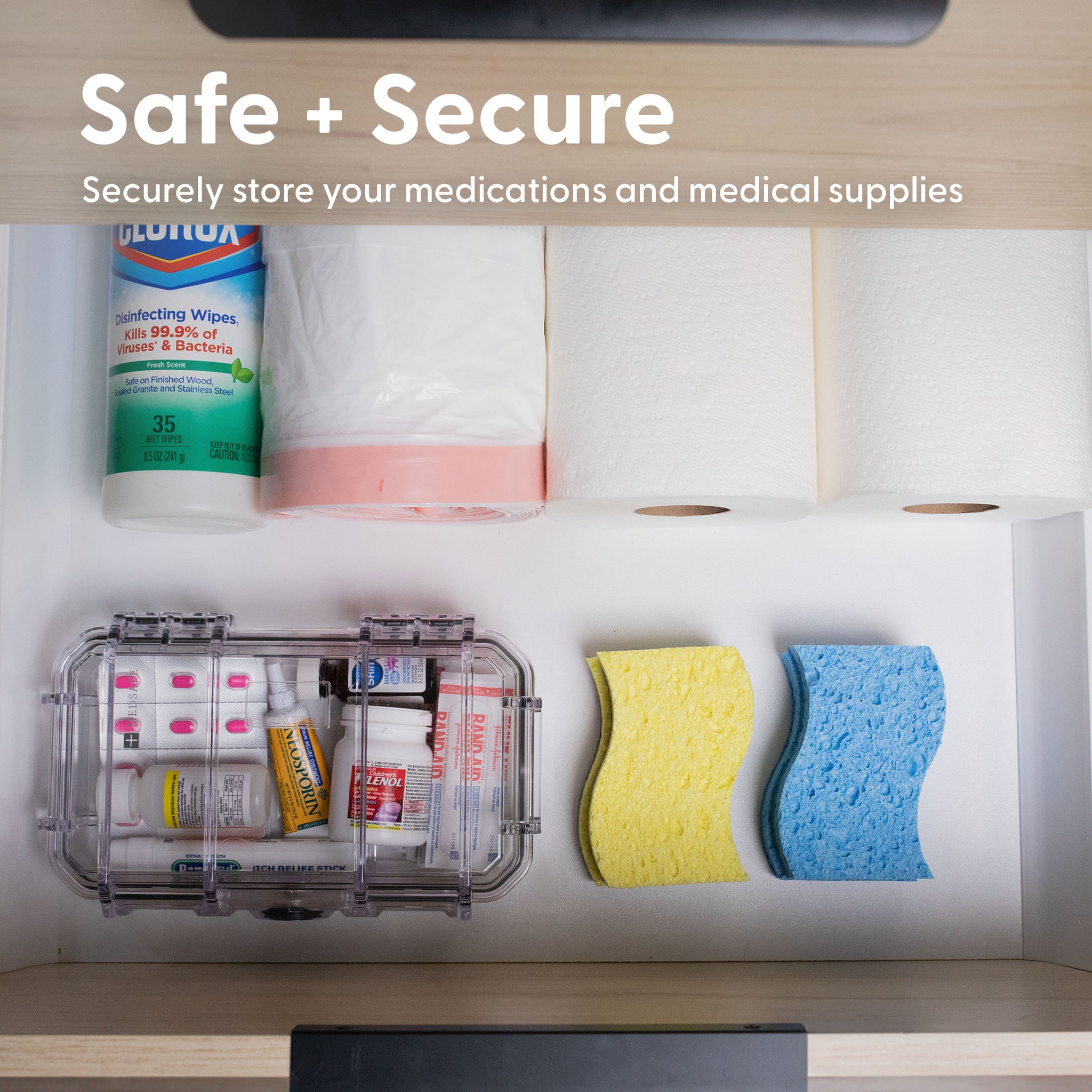 Medflex Box Evergreen 56 - Med Box (Med Safe)