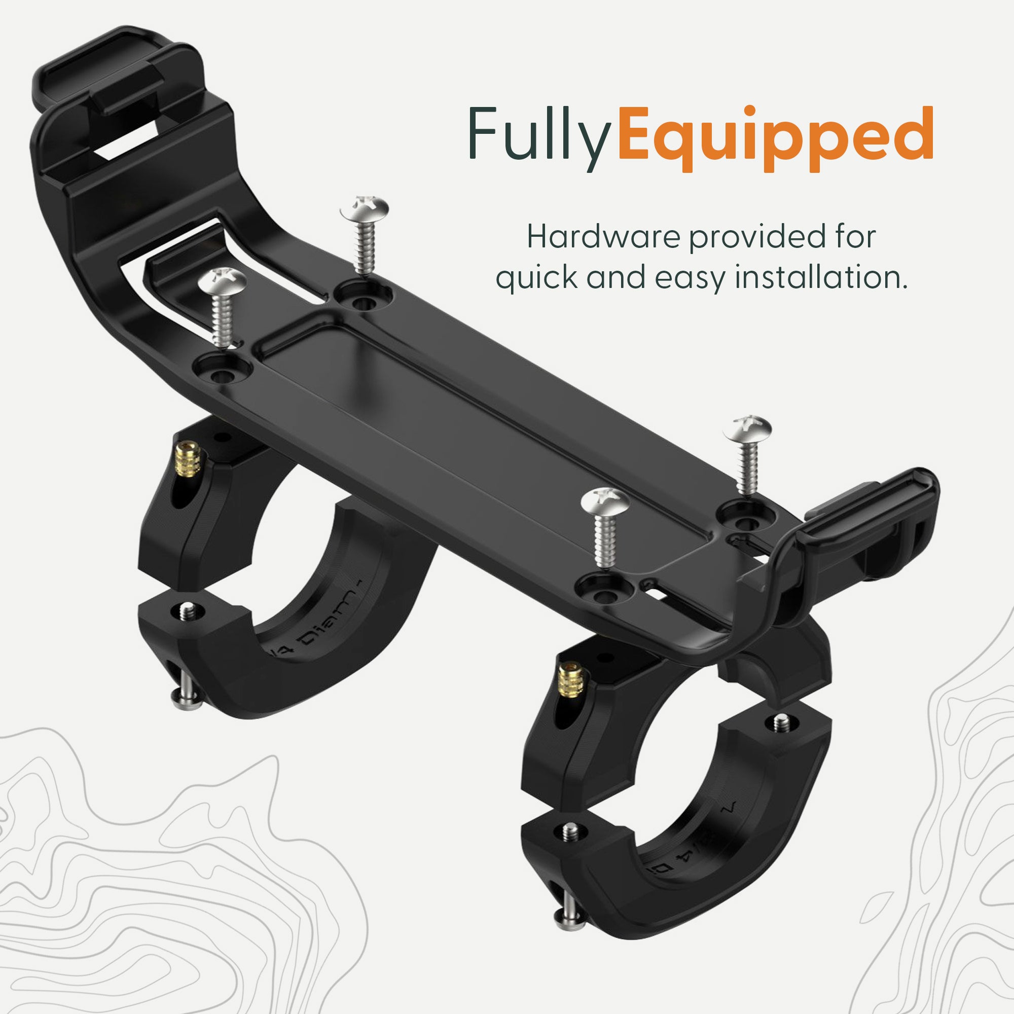 56 TOUGHBOX Bracket + Tube Mount Kit