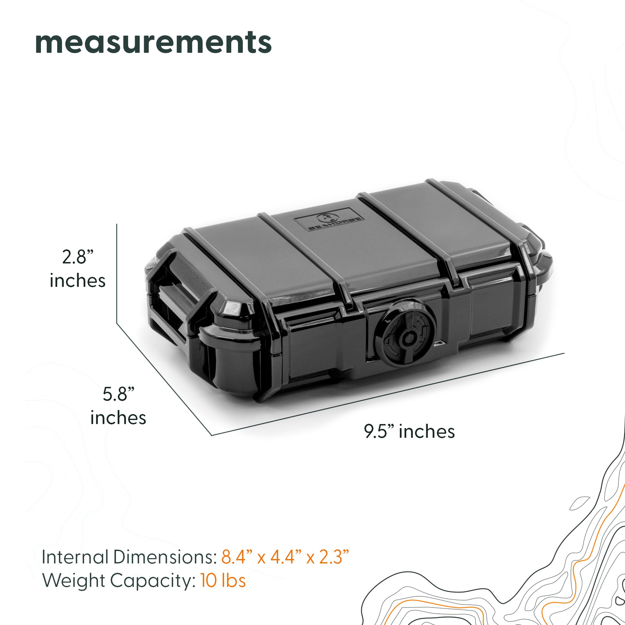 Seahorse 56 Hard Shell Protective Case / Best Lockable Hard Case