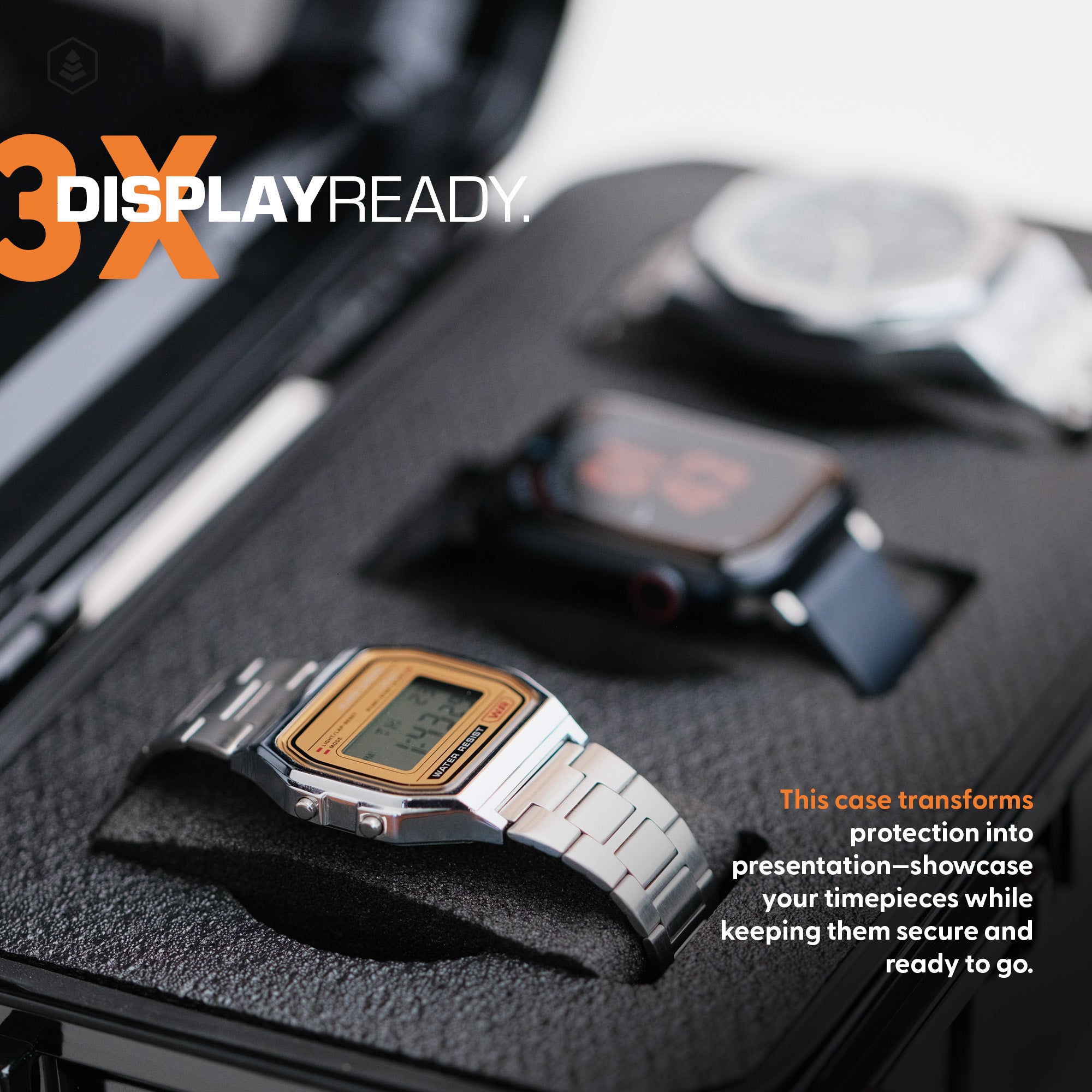 Watch Vault | 3 Watch Hard Case