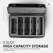 Cards - Large Pro Deck Case (wheels) - Evergreen