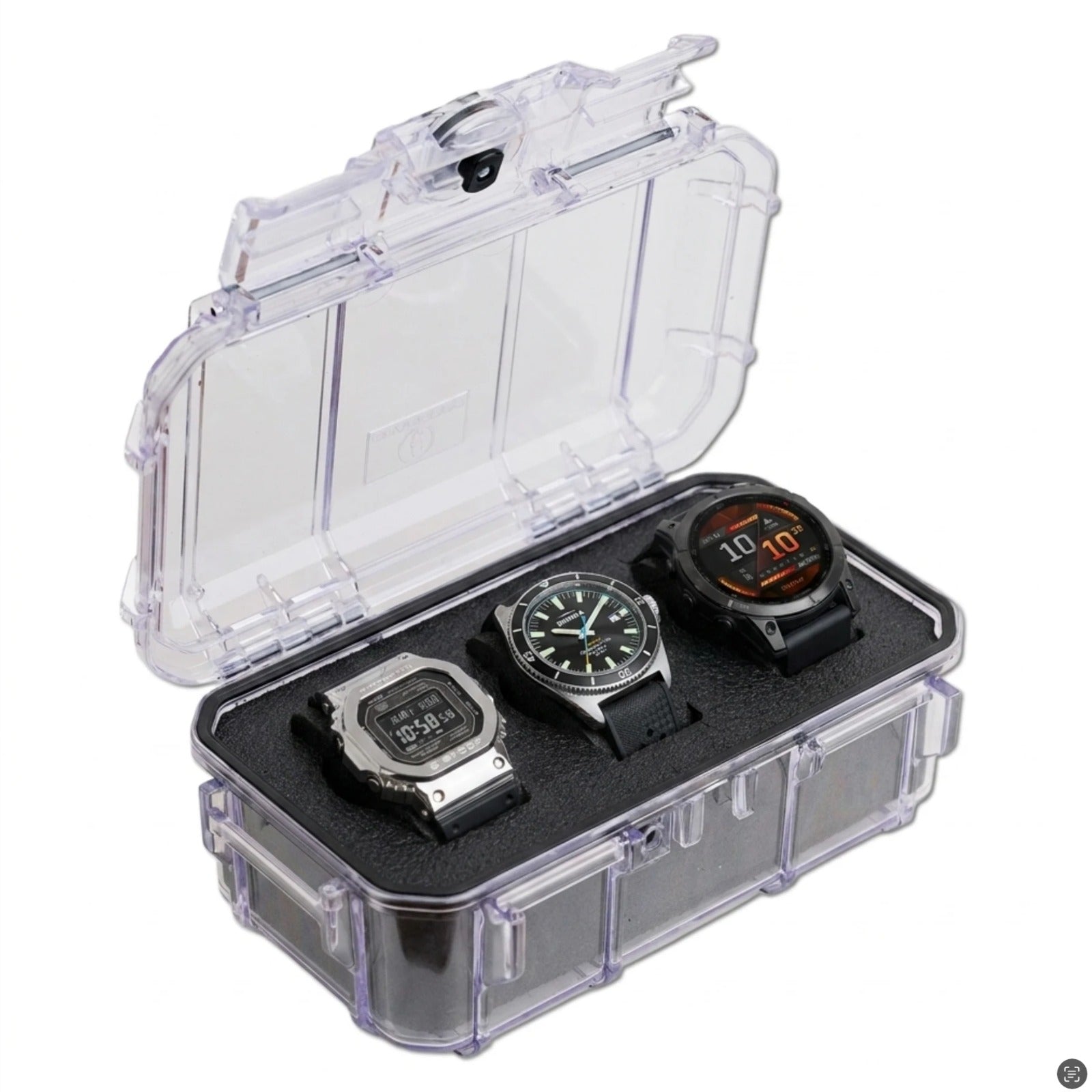 Watch Vault | 3 Watch Hard Case - Evergreen