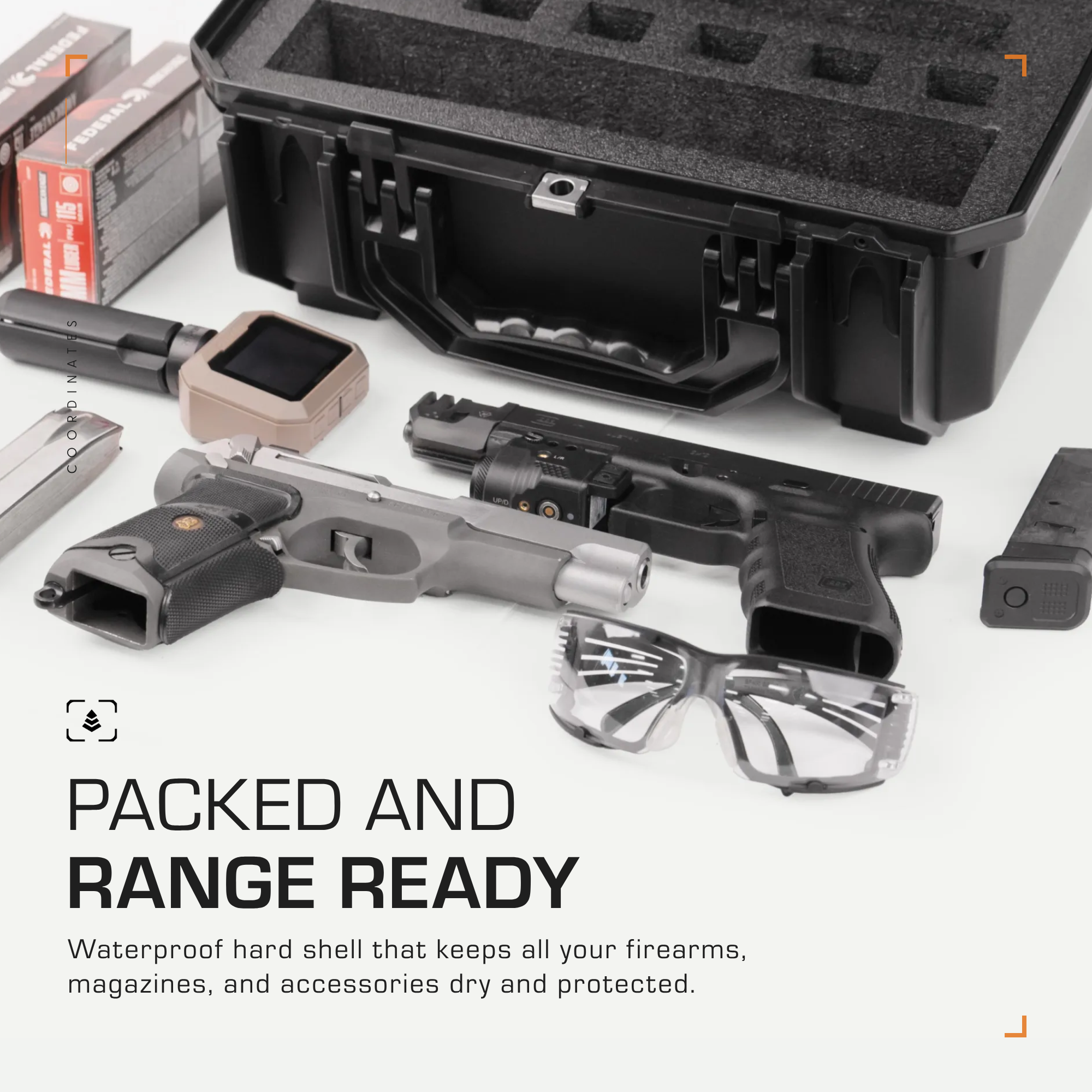 Tactical - EG530: 2/3 Pistol (Red Trim) - Evergreen